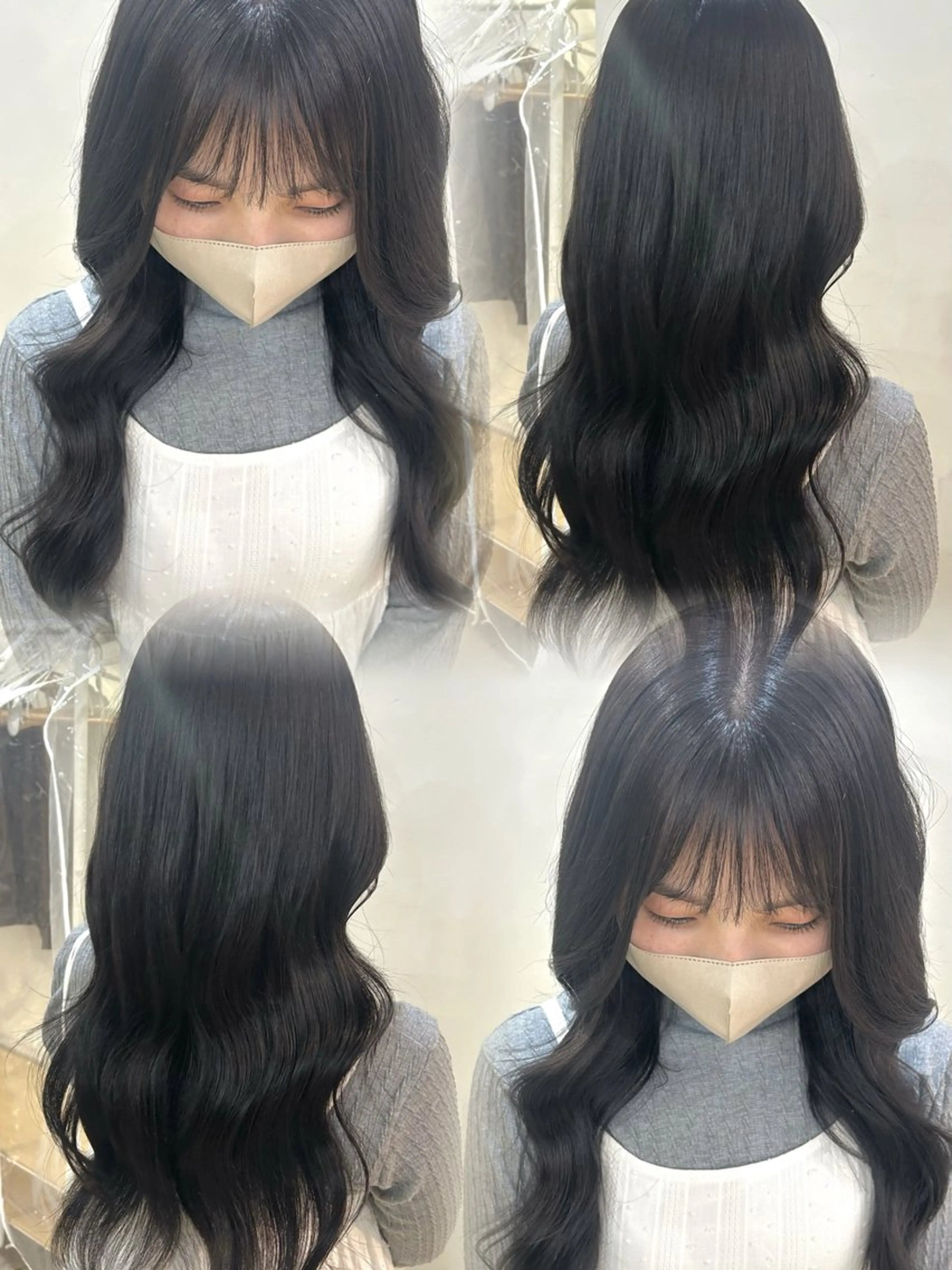 セミロング カラー ヘアカラー 🎀asumi/艶カ ラー/ボブ/ショートのヘアスタイル