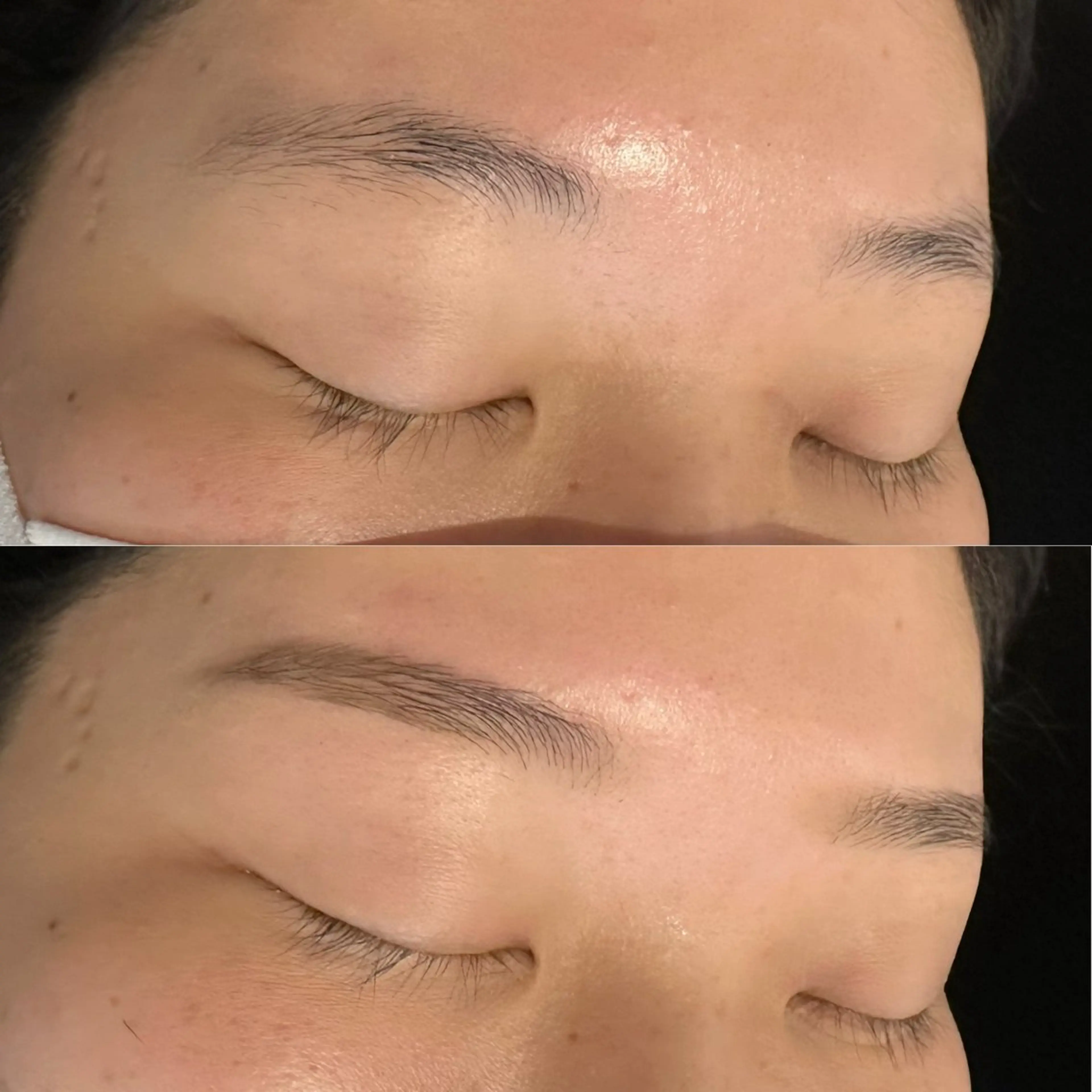 アイブロウ ワックス脱毛 眉カット pep natsumiのヘアスタイル