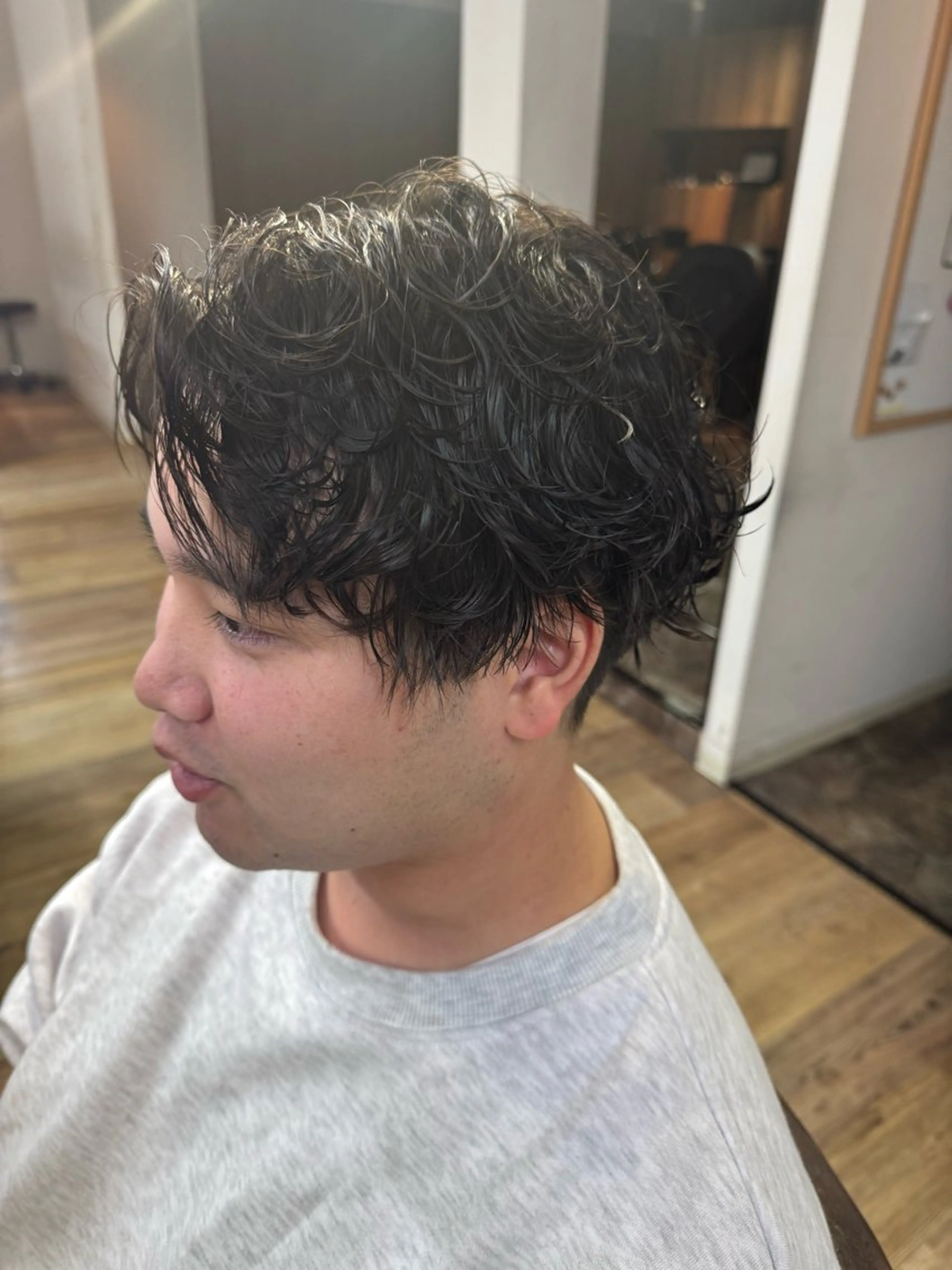 パーマ メンズ特化 ⚡️ひりゅう⚡️のヘアスタイル