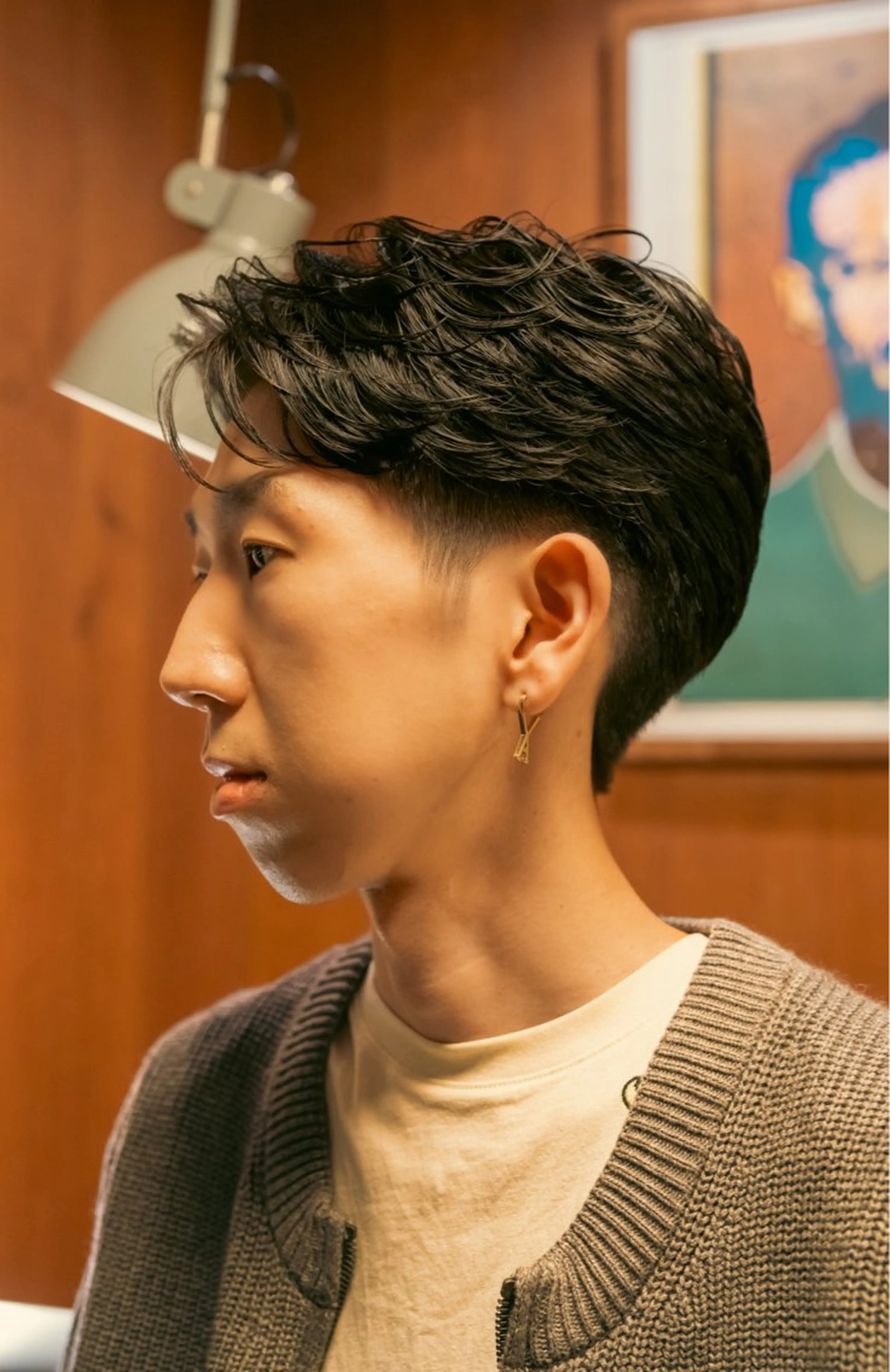 パーマ メンズ メンズカット募集中 いわたもえのヘアスタイル