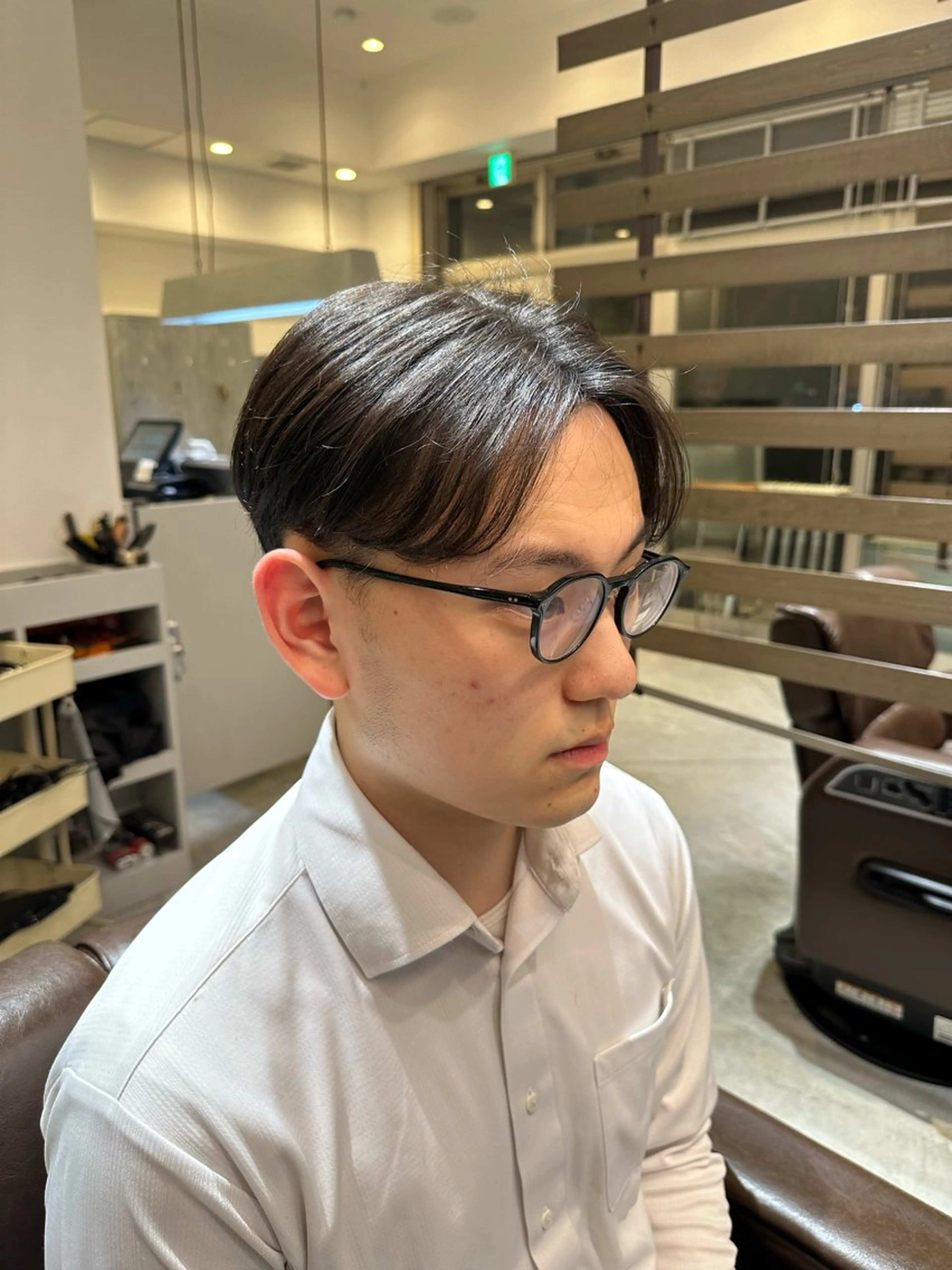 ショート メンズ 森本 フェードのヘアスタイル