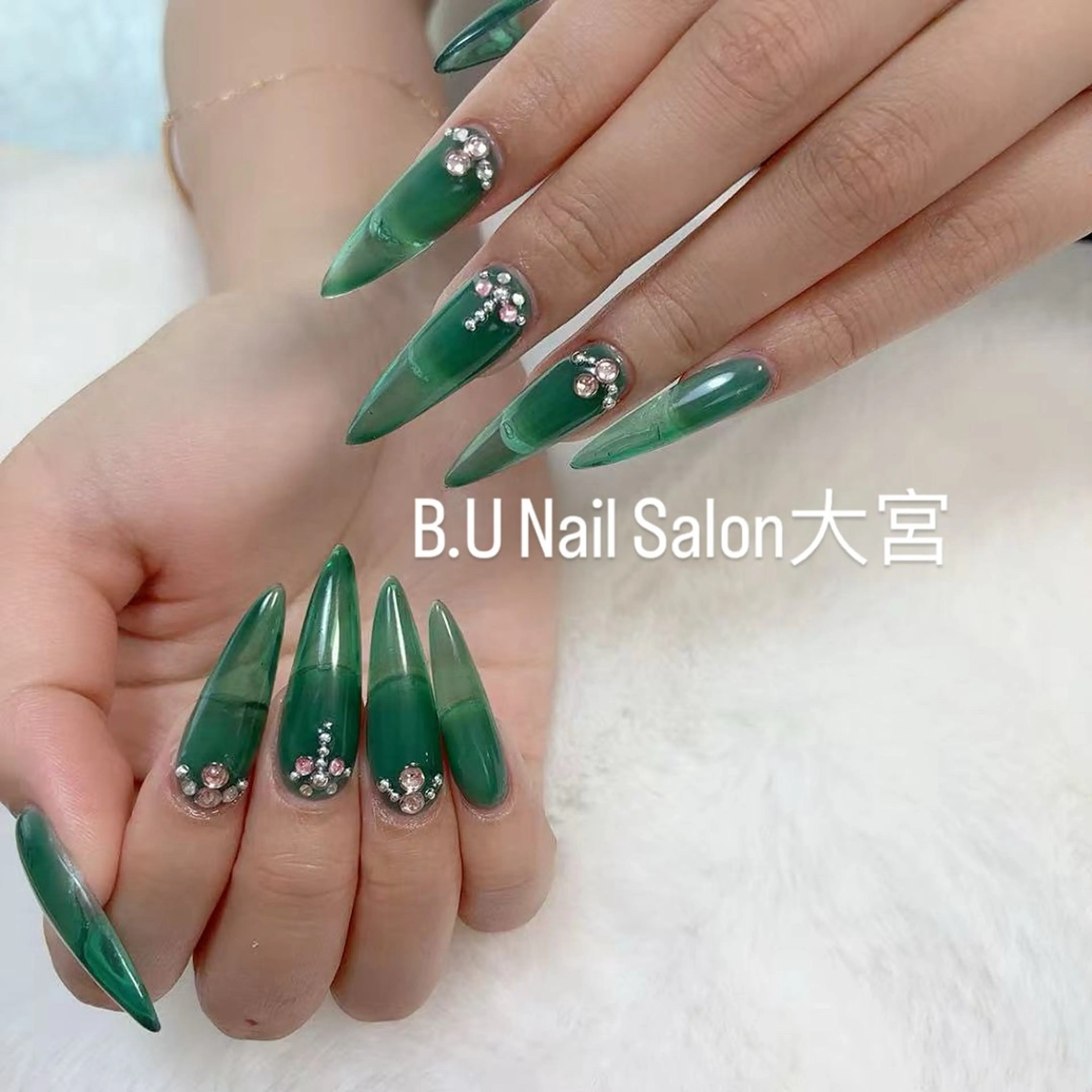 ネイル ハンドネイル B·U Nail大宮 長さだし専門店のネイルデザイン