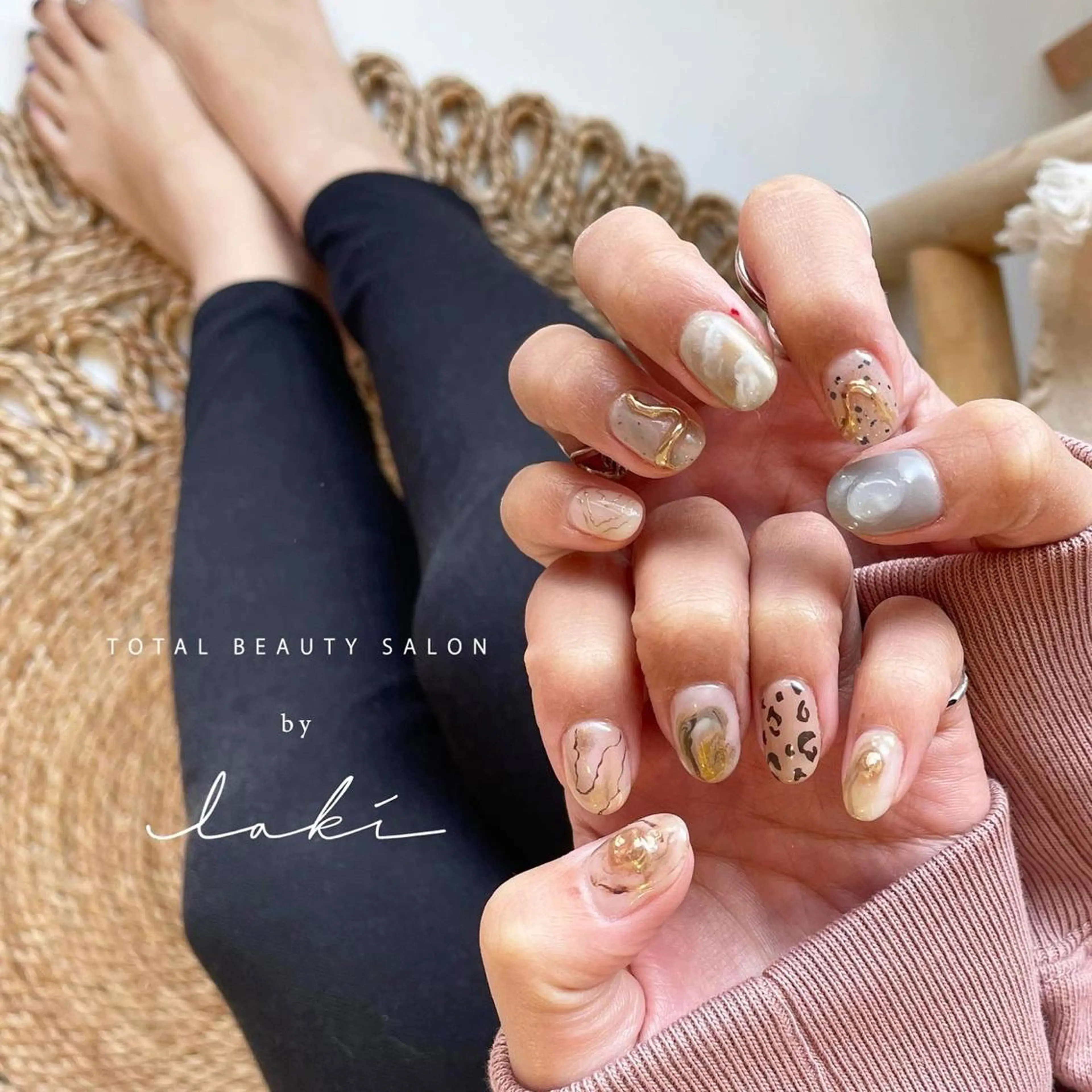 オフ無し限定‼️ハンド&フット　つけ放題♡の写真