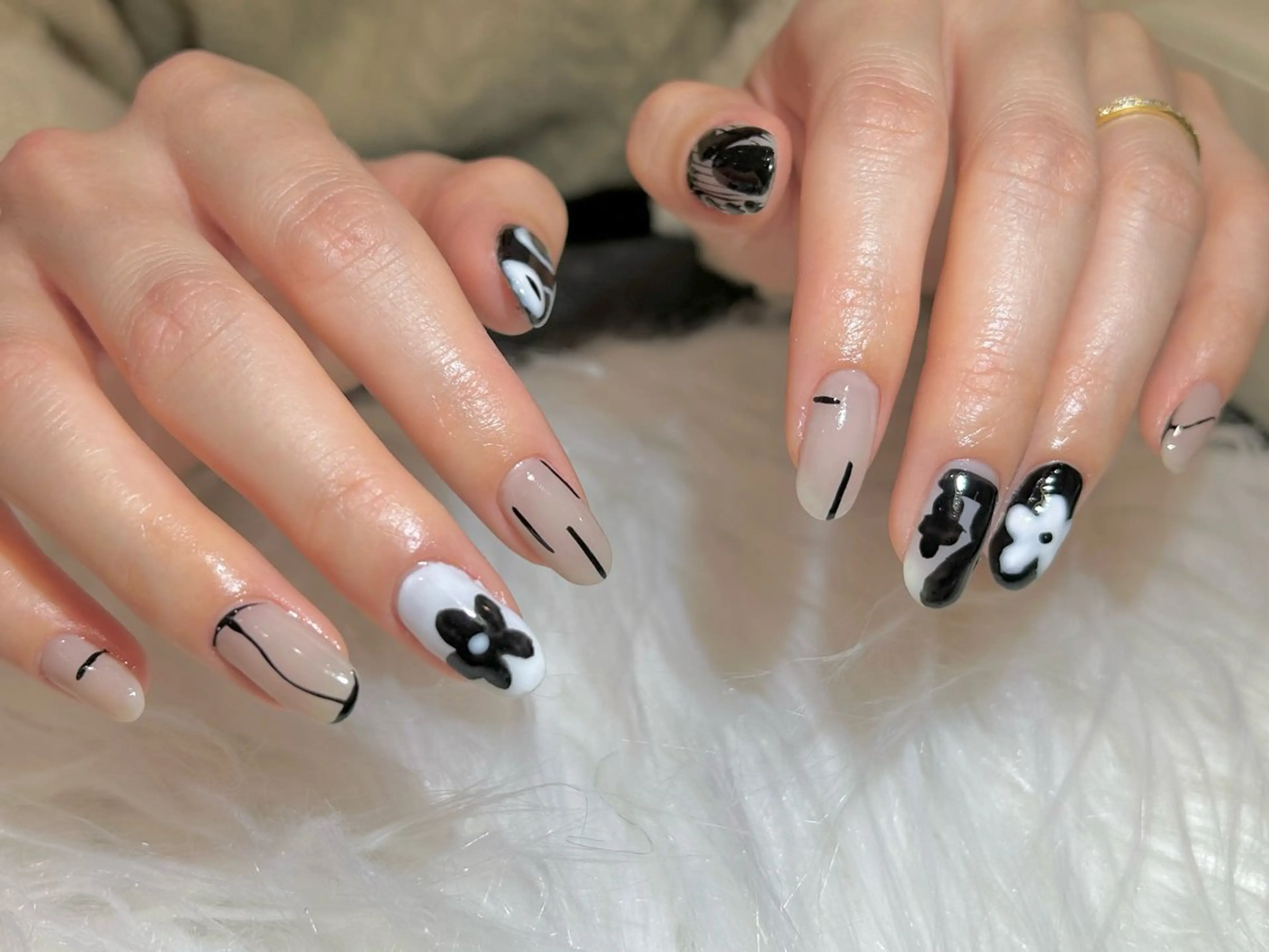 ネイル 前田 萌のネイルデザイン