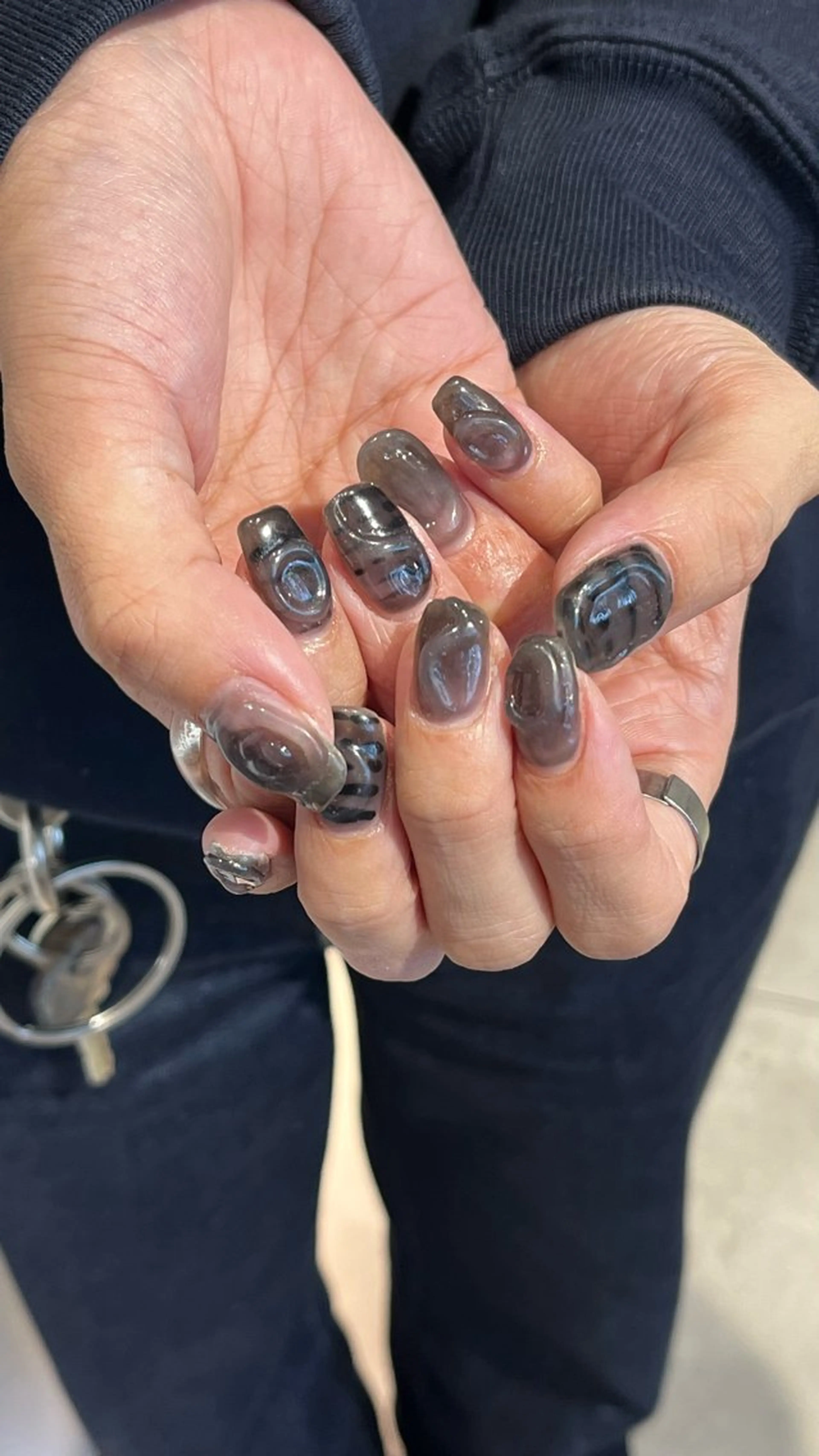 ネイル メンズパーマ/ メッシュ📍ﾕﾘのヘアスタイル