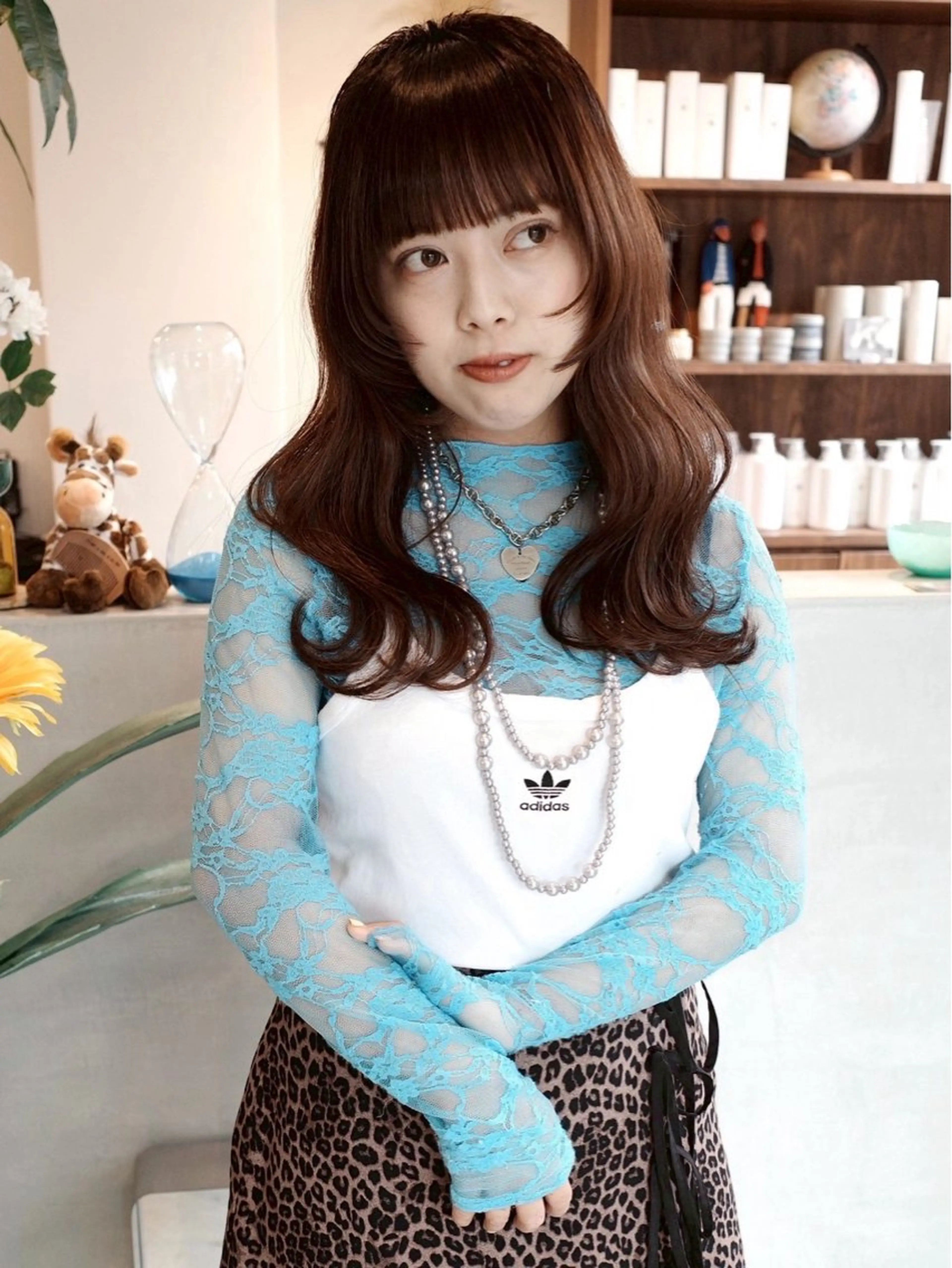 初回🌈ミニモ限定🌈透明感【ブリーチなしダブルカラー】＋艶髪トリートメント🌹✨の写真