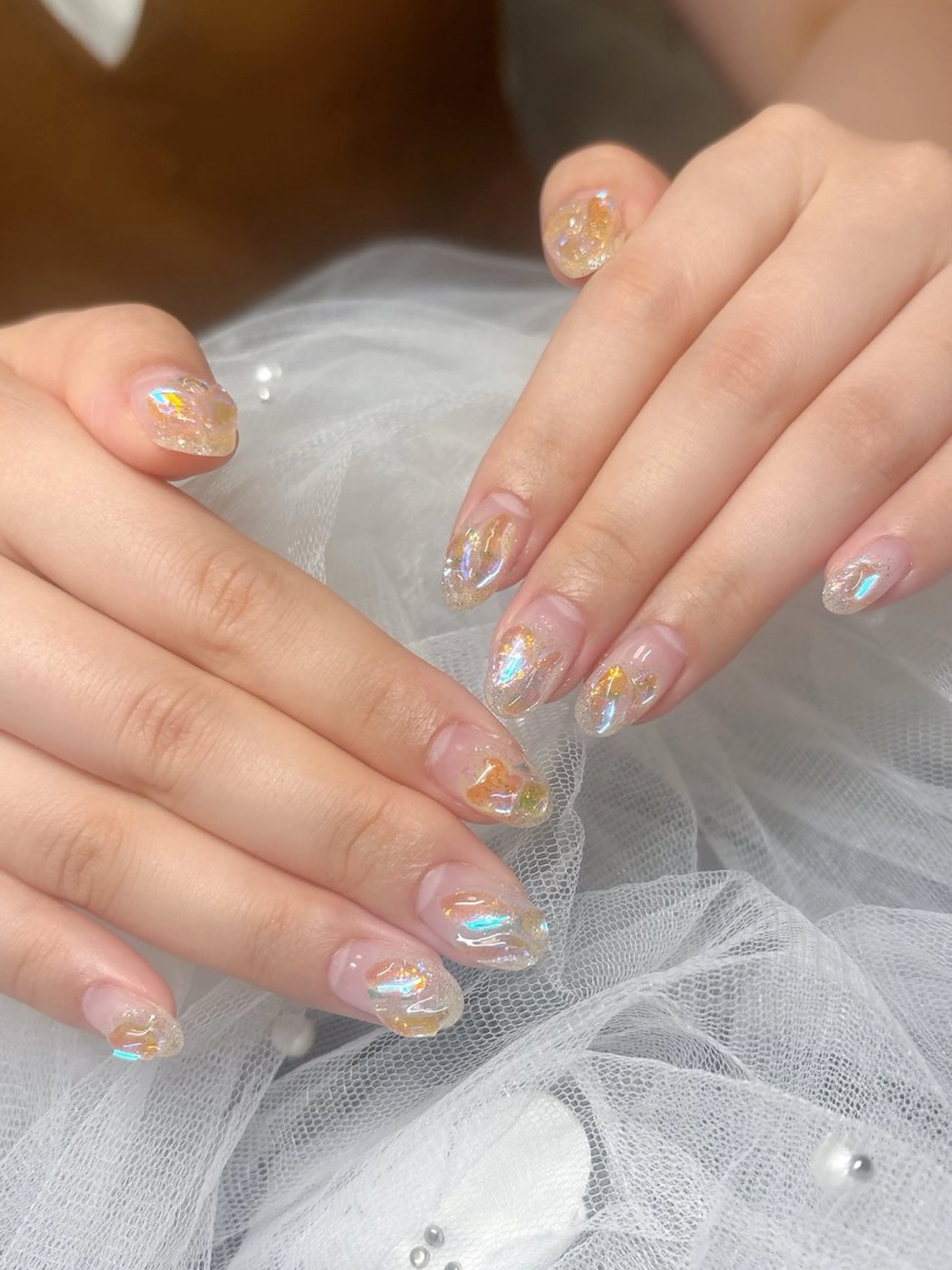 ネイル ハンドネイル ハンドケア PLUM  BELL 横浜自宅ネイルのネイルデザイン