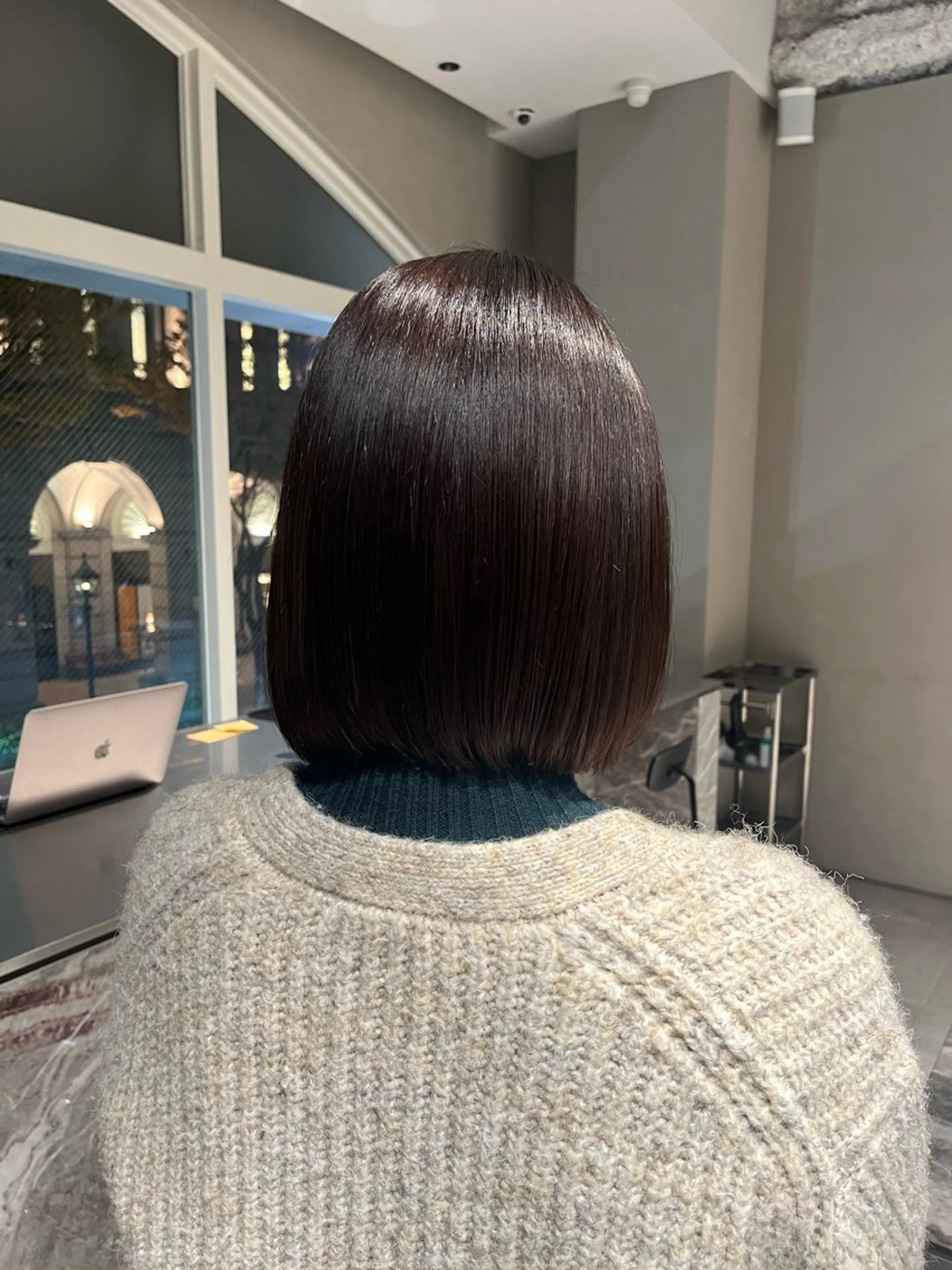 カラー ベージュカラー ブラウンカラー 後藤 由果のヘアスタイル