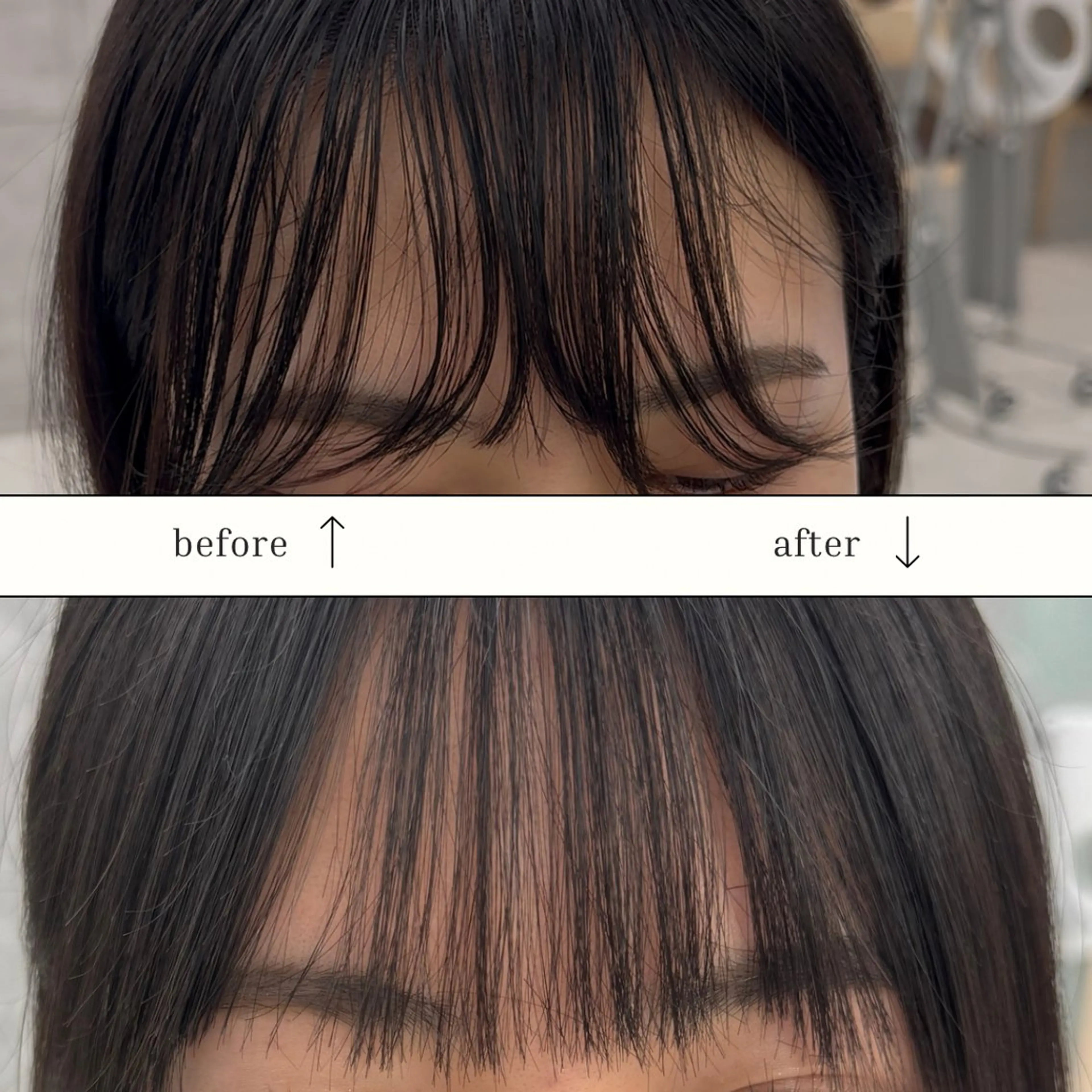 パーマ 縮毛矯正 トリートメント 韓国レイヤー/ 顔まわり/西野和裕のヘアスタイル