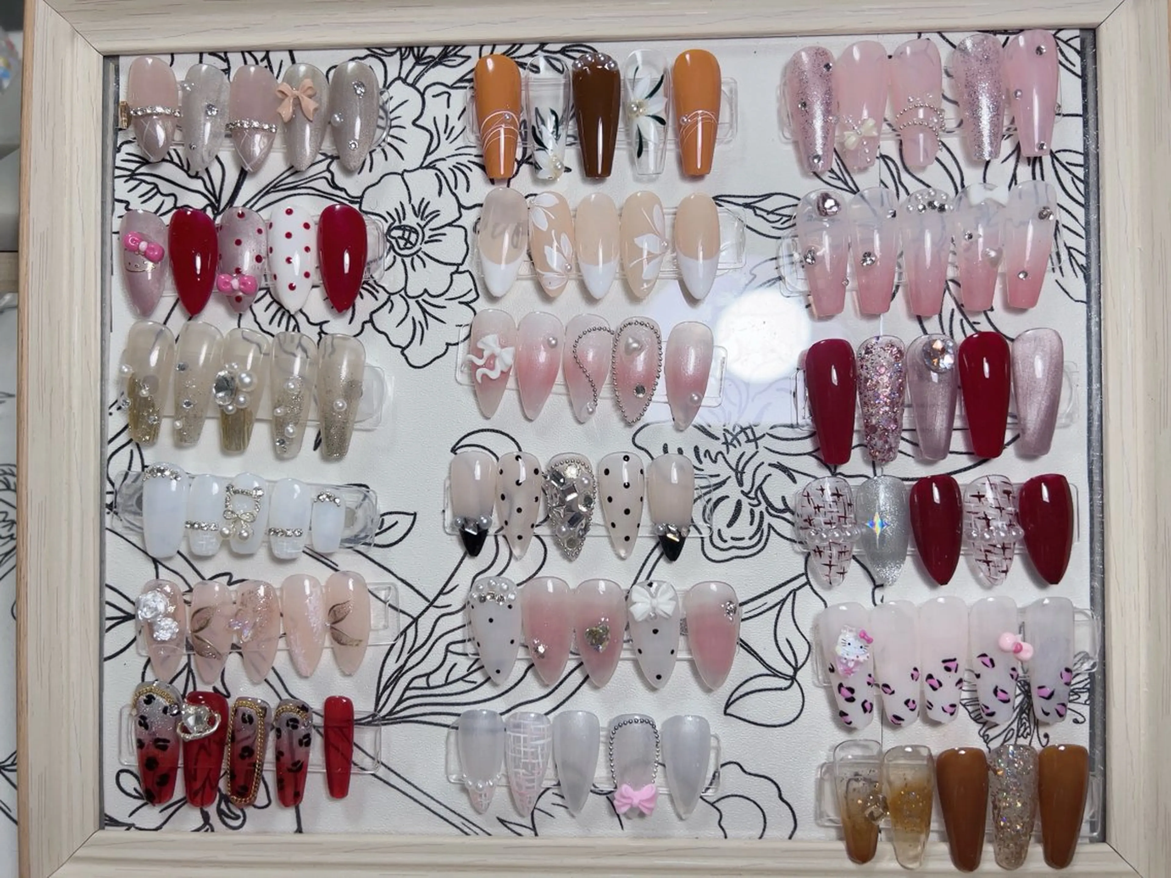 ネイル 🎀Pink ピンク🎀のネイルデザイン