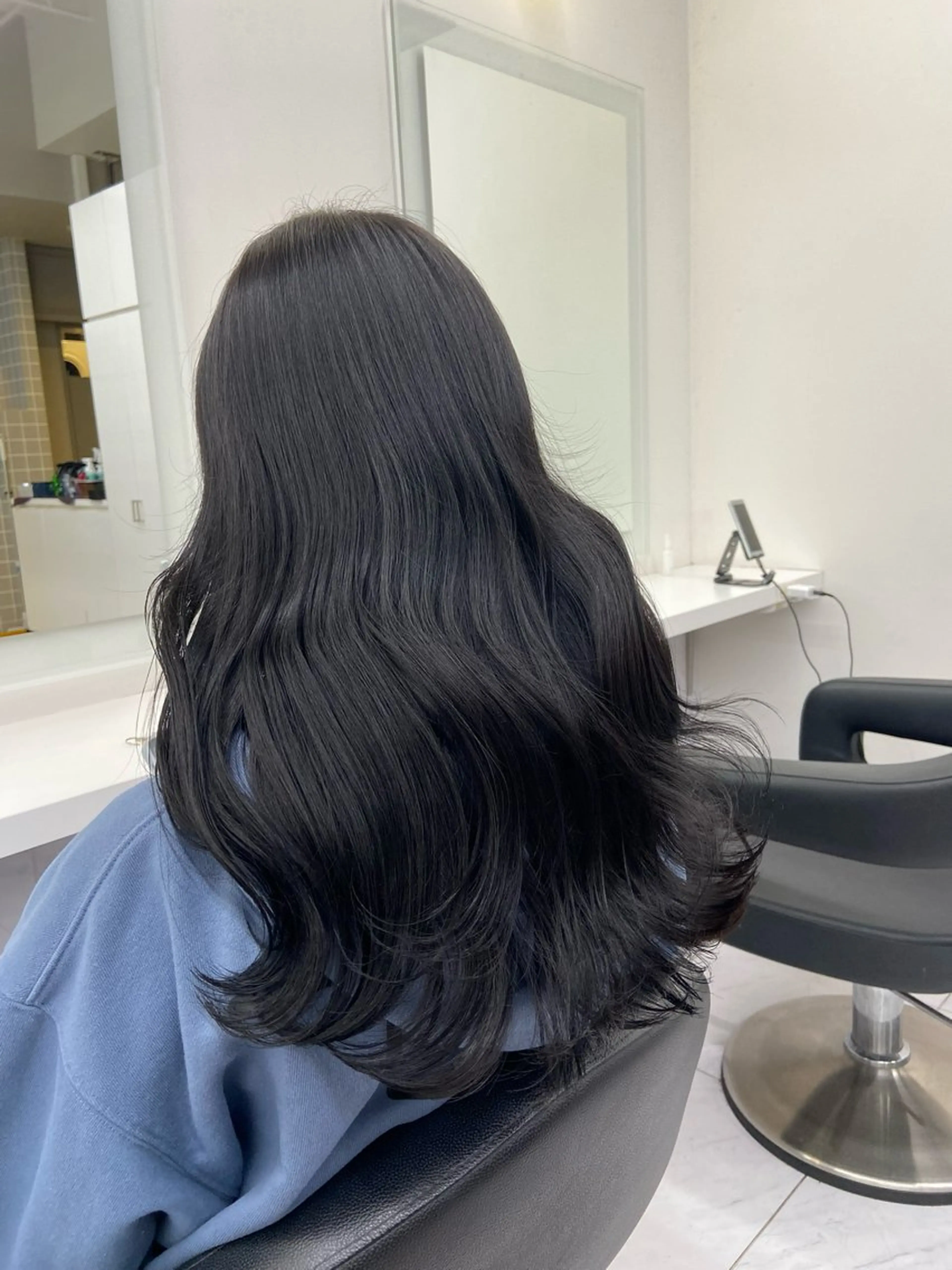 ミディアム カラー ヘアアレンジ Over hair_ misakiのヘアスタイル