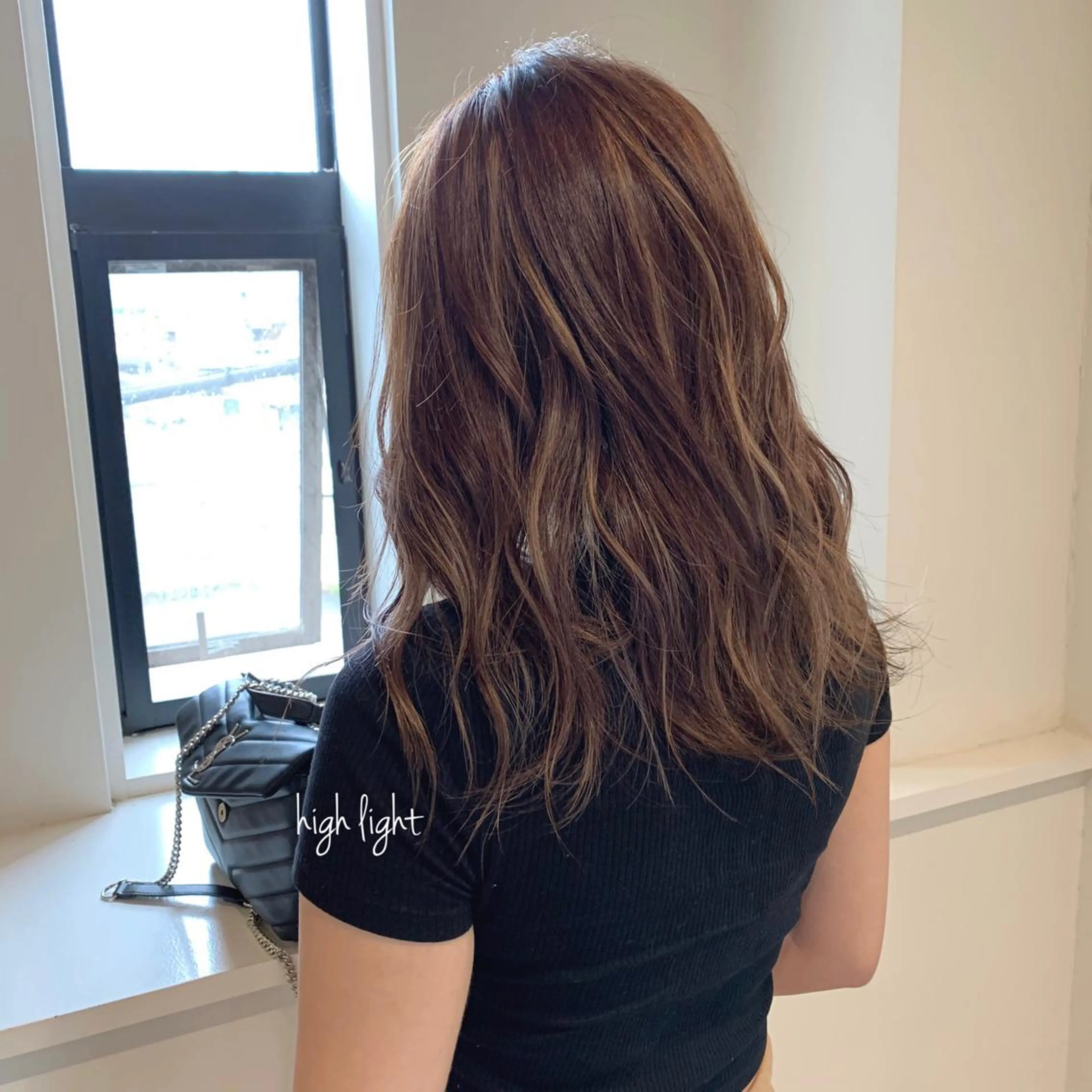 ミディアム カラー 清水 亮太／赤み消しカラーのヘアスタイル