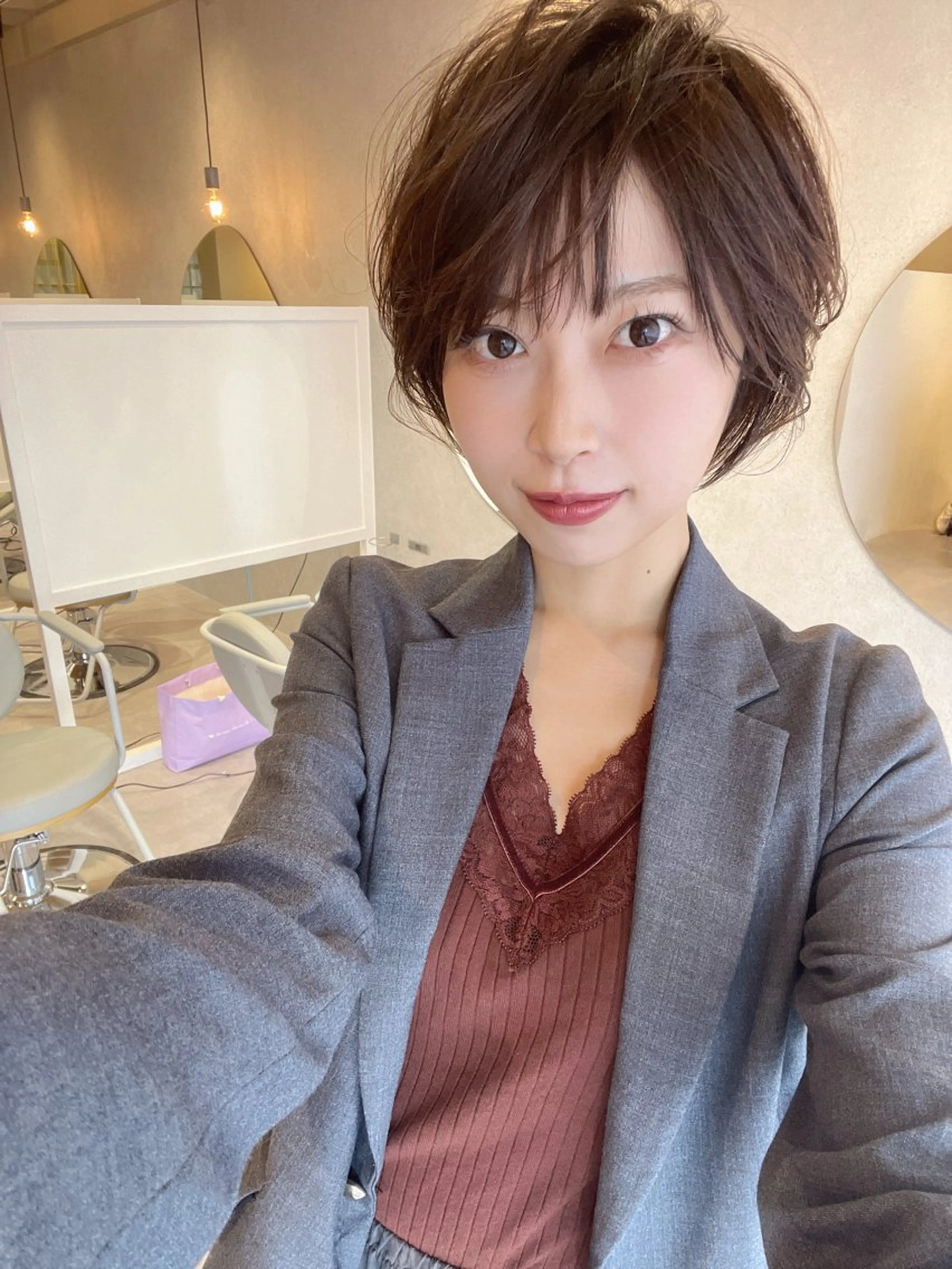 ショート ✂ショート・ボブ専門 顔型診断✂奥田裕仁のヘアスタイル