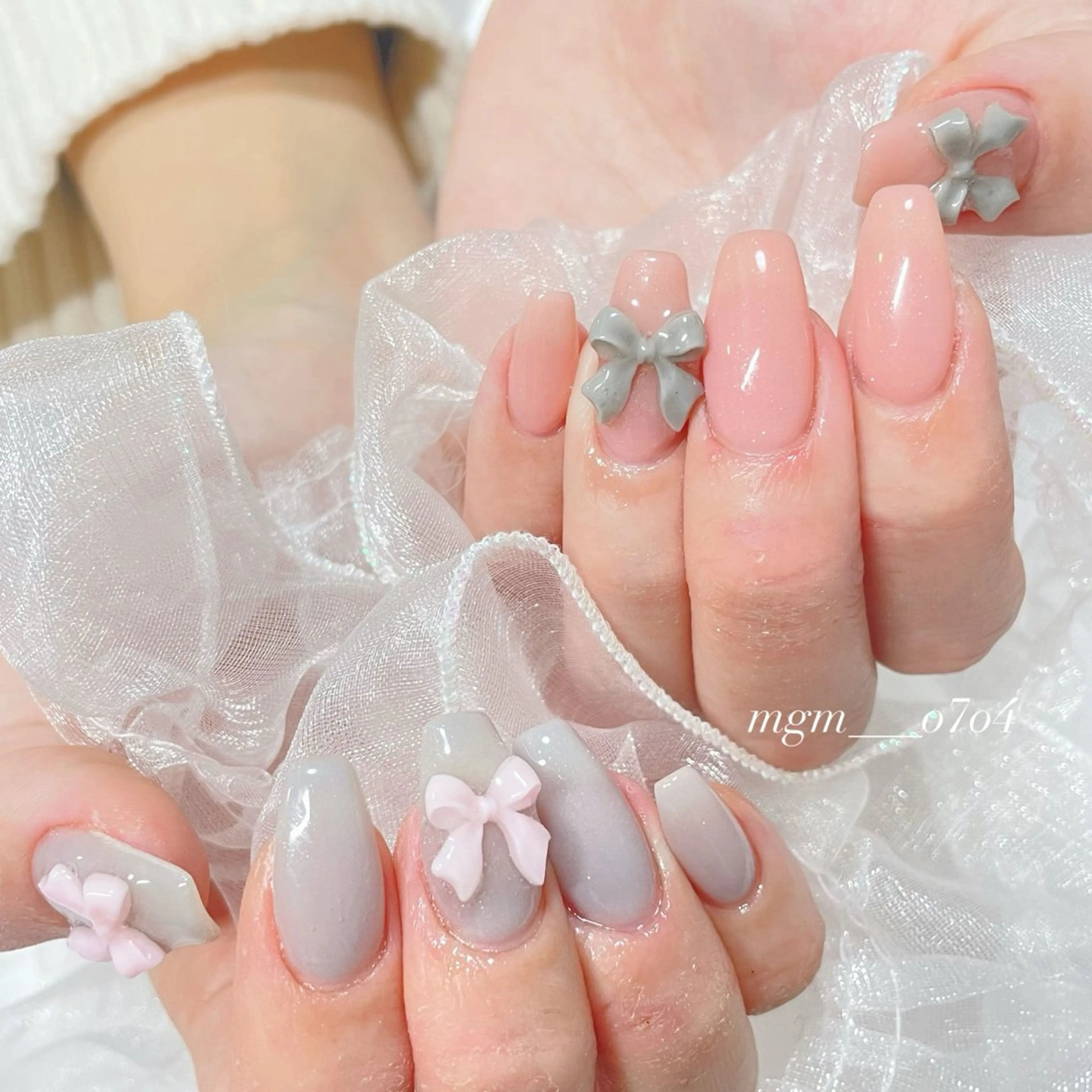 ネイル ハンドネイル ハンドケア MoON...❤︎ MeGuのネイルデザイン