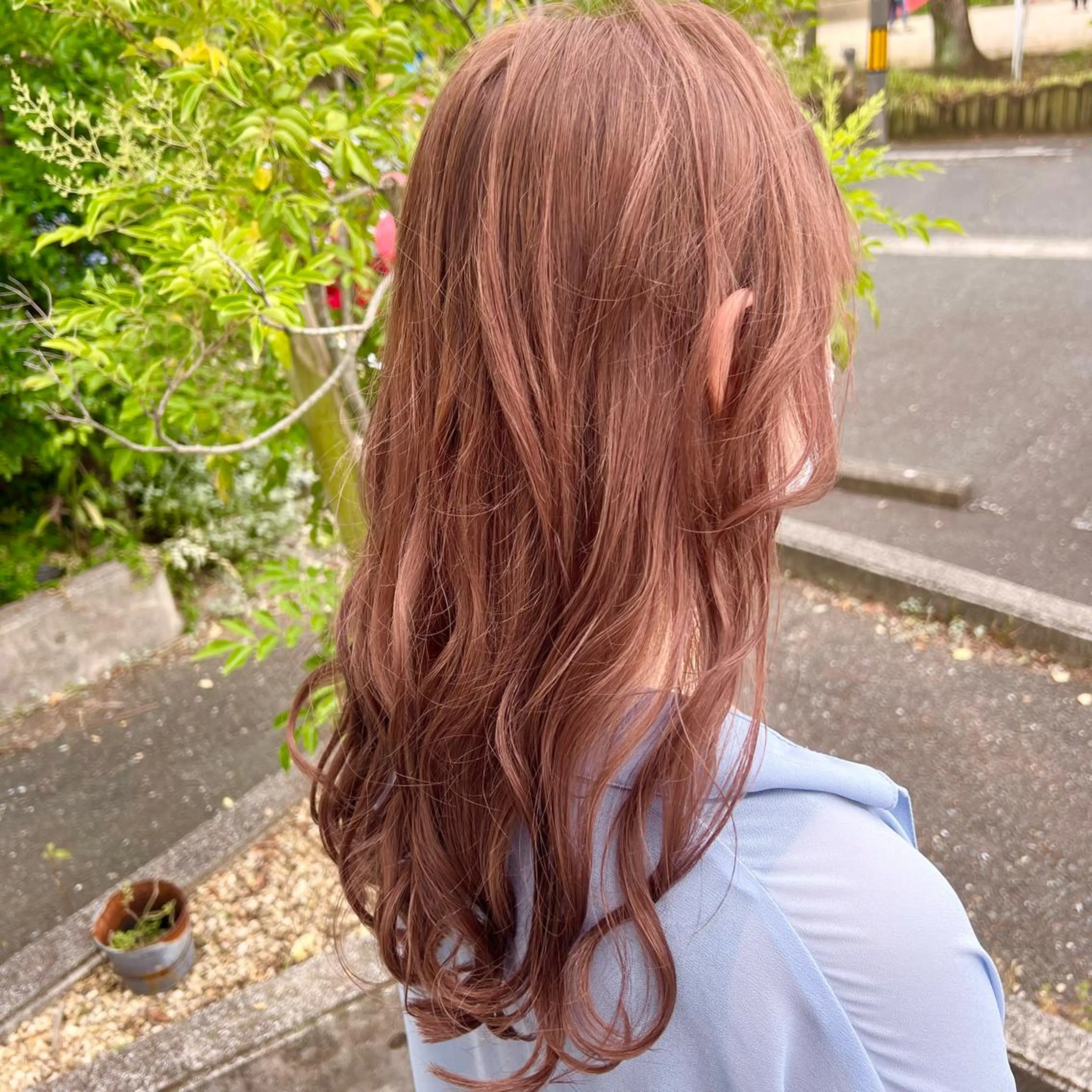 セミロング 平川 侑磨のヘアスタイル