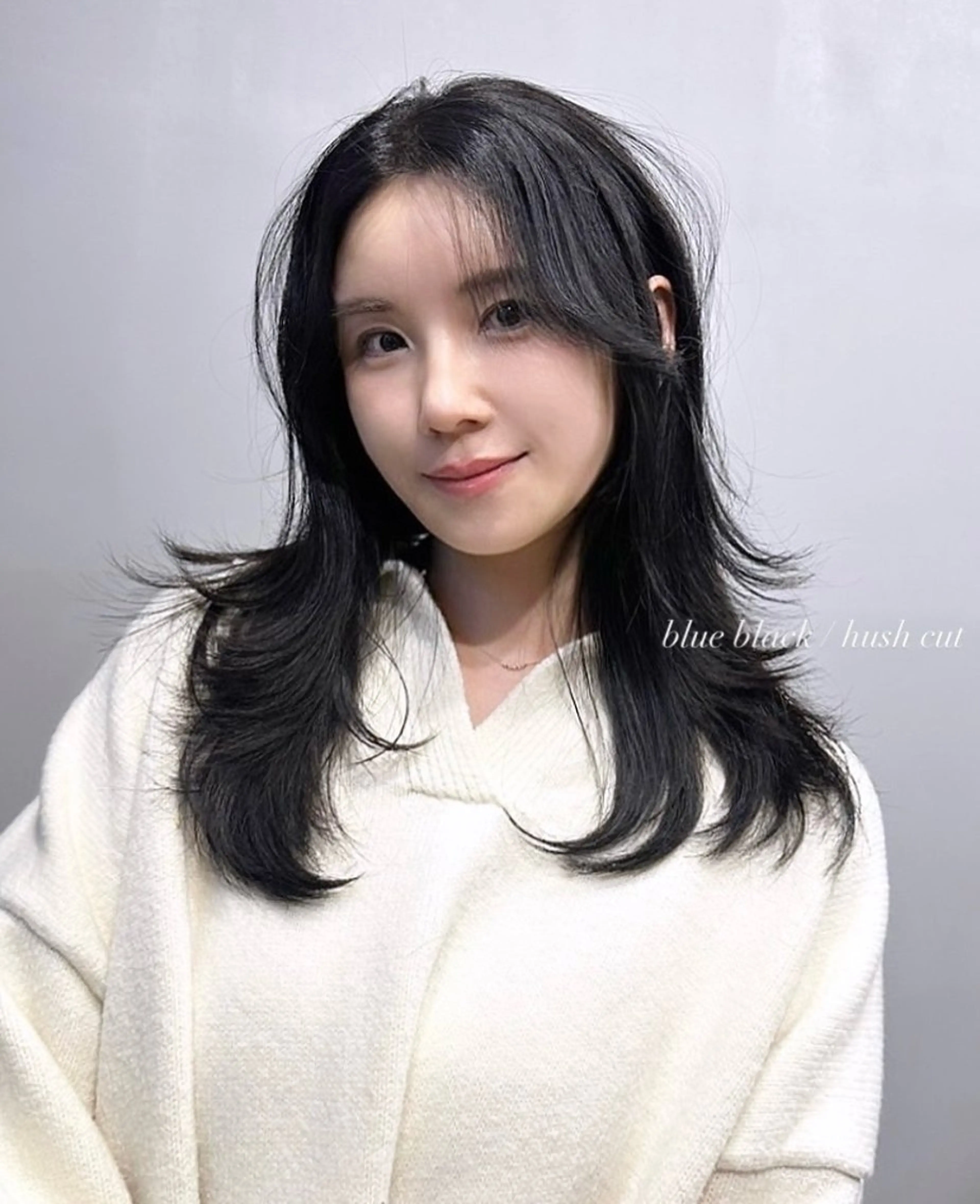 セミロング カラー ヘアアレンジ カット ヘアカラー トリートメント ヘアセット 🫧🇰🇷韓国ヘア レイヤー🐺Yutaのヘアスタイル