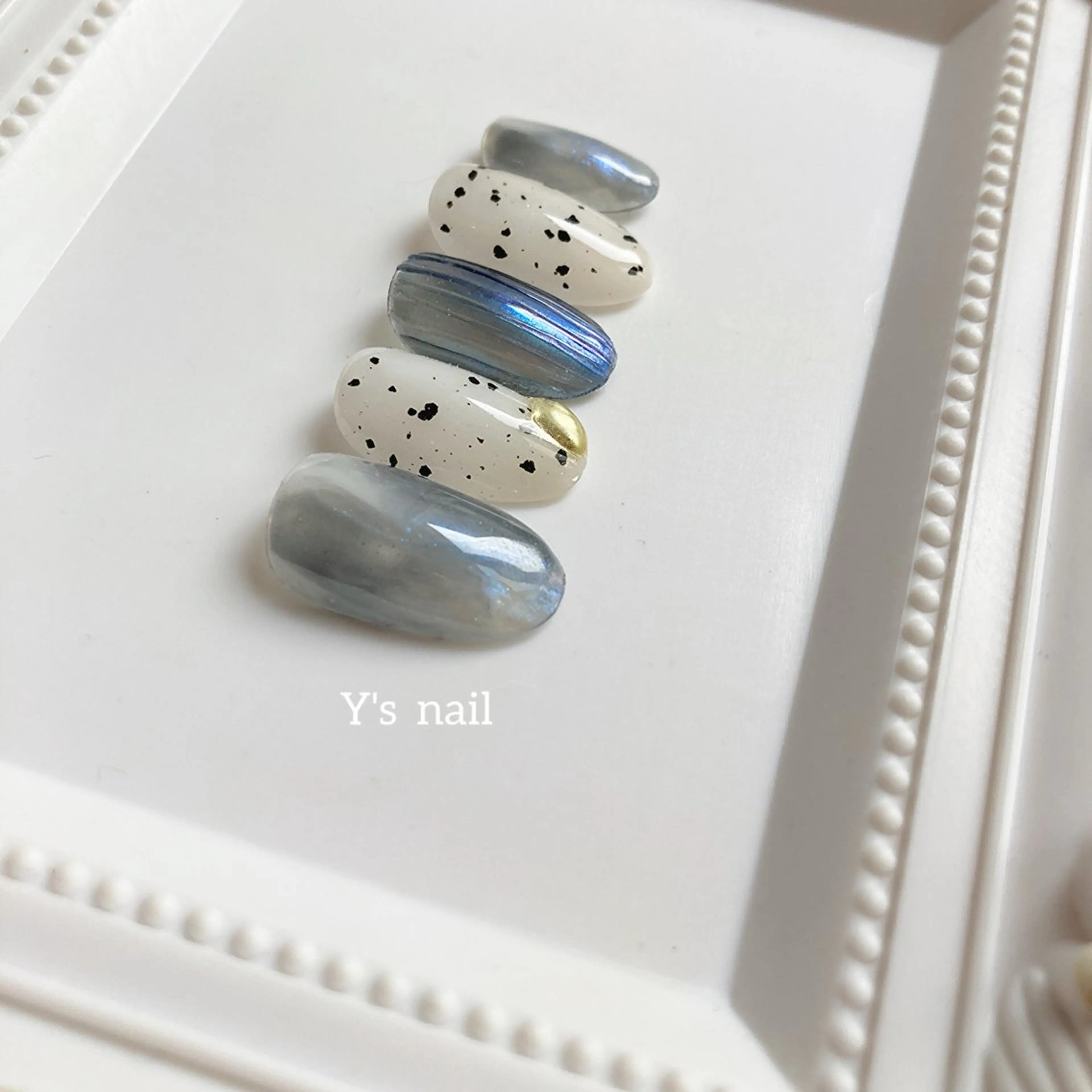 ネイル 手書きが得意🖌️ Y’s  nailのネイルデザイン