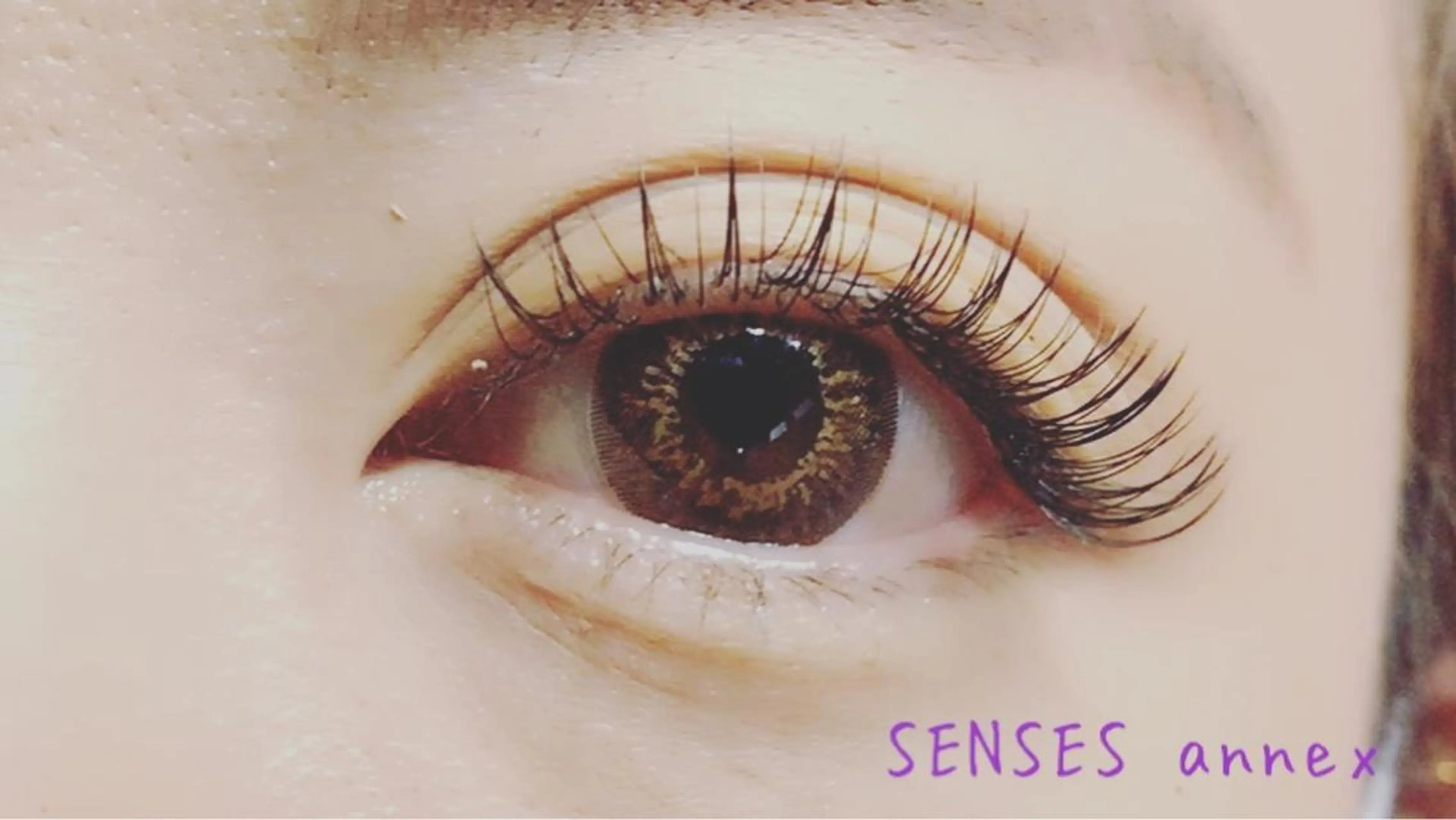 マツエク・マツパ Dカール 目尻長め MARI .のマツエク・マツパデザイン