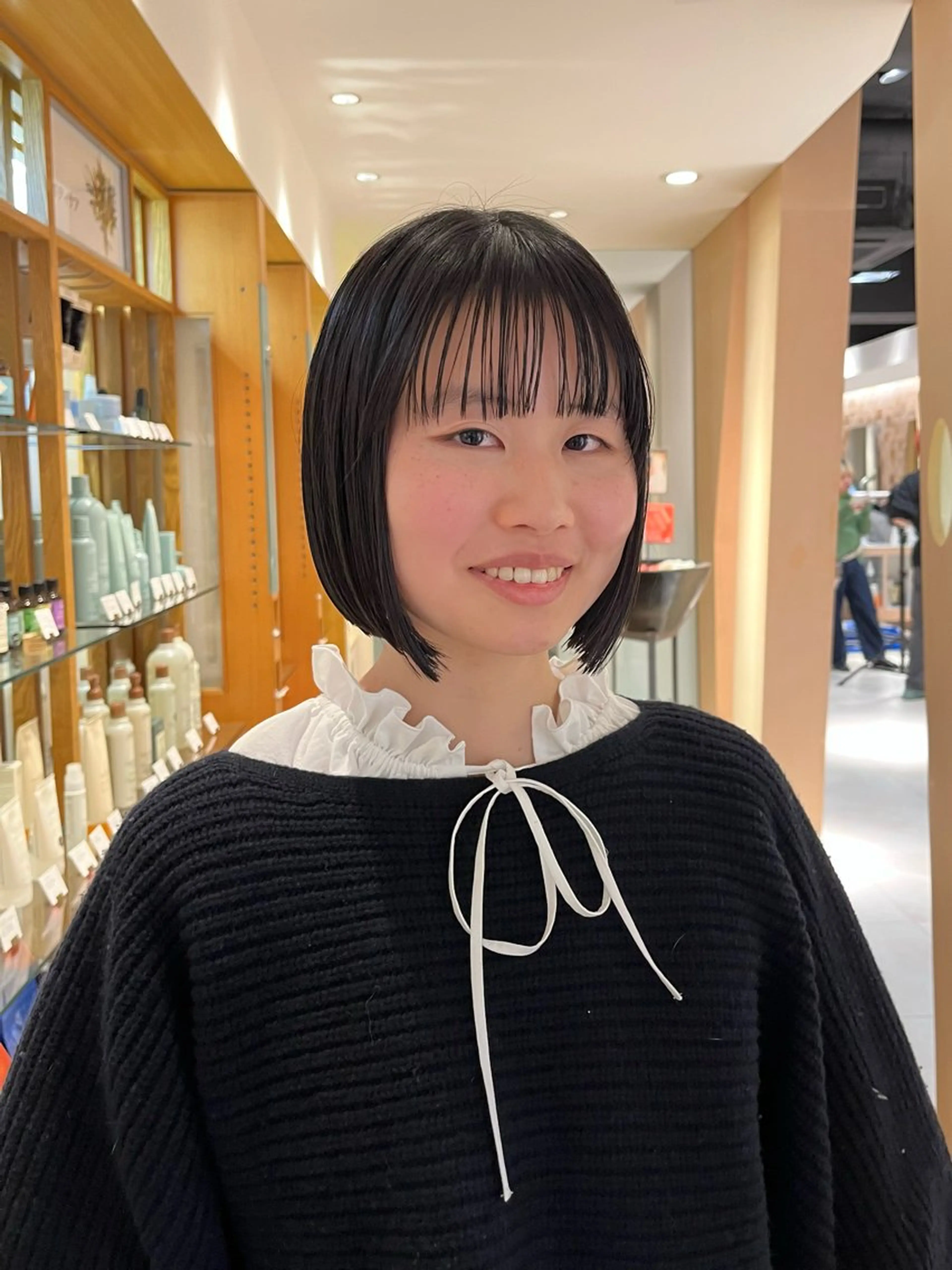 ショート ボブ 河原林 拓己のヘアスタイル