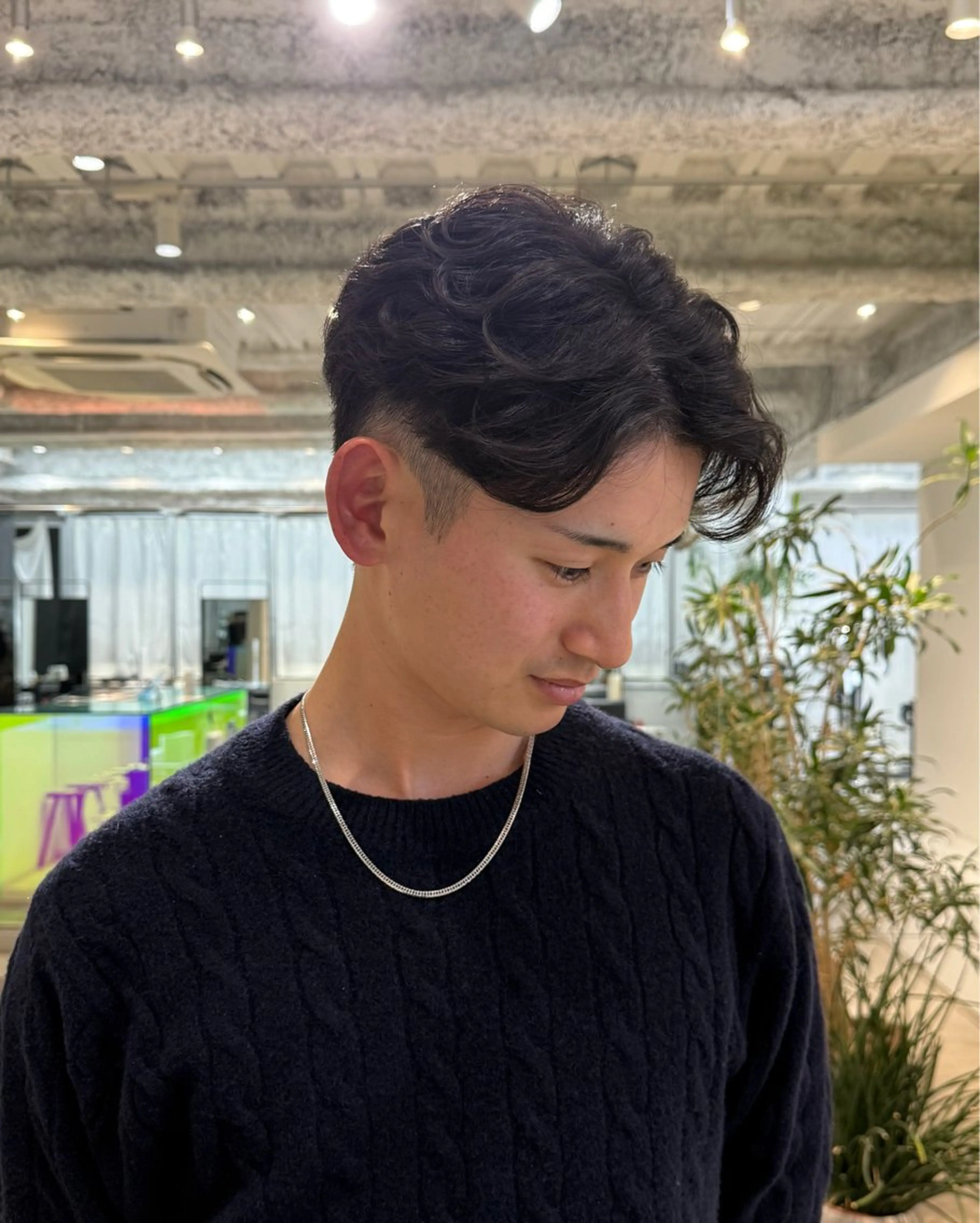 パーマ メンズ パーマ AmiLi ニコのヘアスタイル