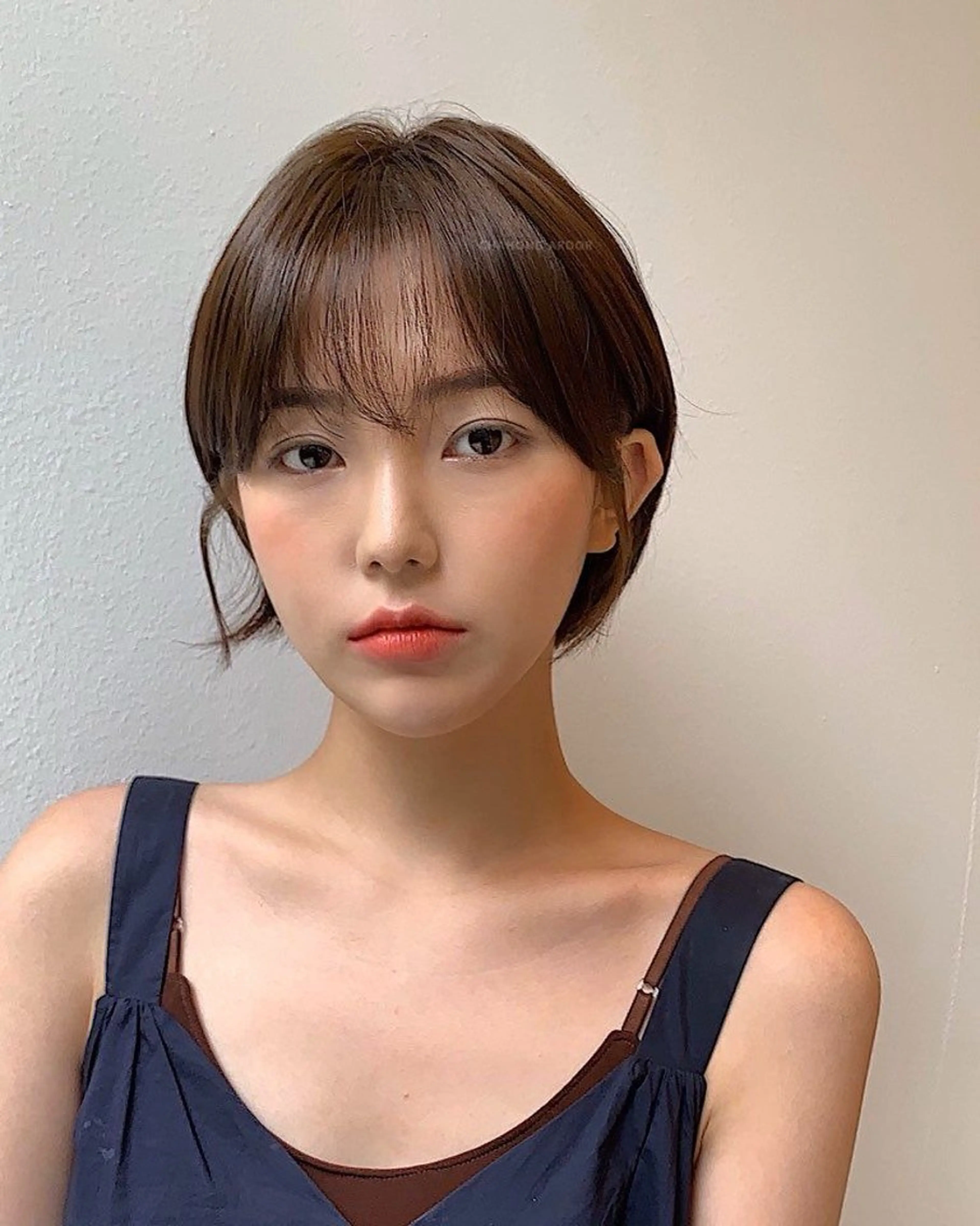 ショート カラー カット ヘアカラー トリートメント 表参道🌿赤み消し カラー/チナツのヘアスタイル