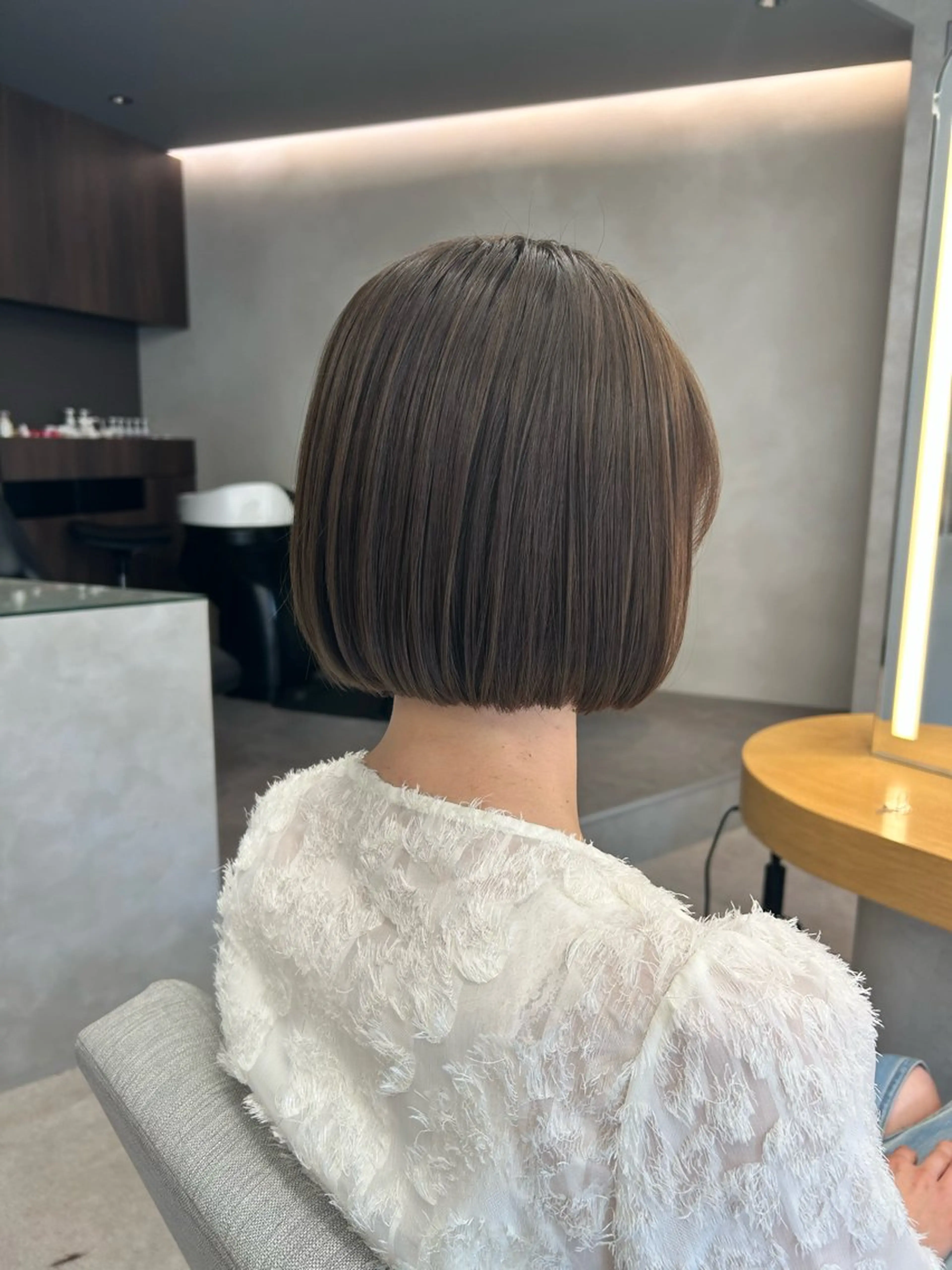 ✨🪽🫧切りっぱなしボブ×透明感カラー🫧🪽✨3000円の写真