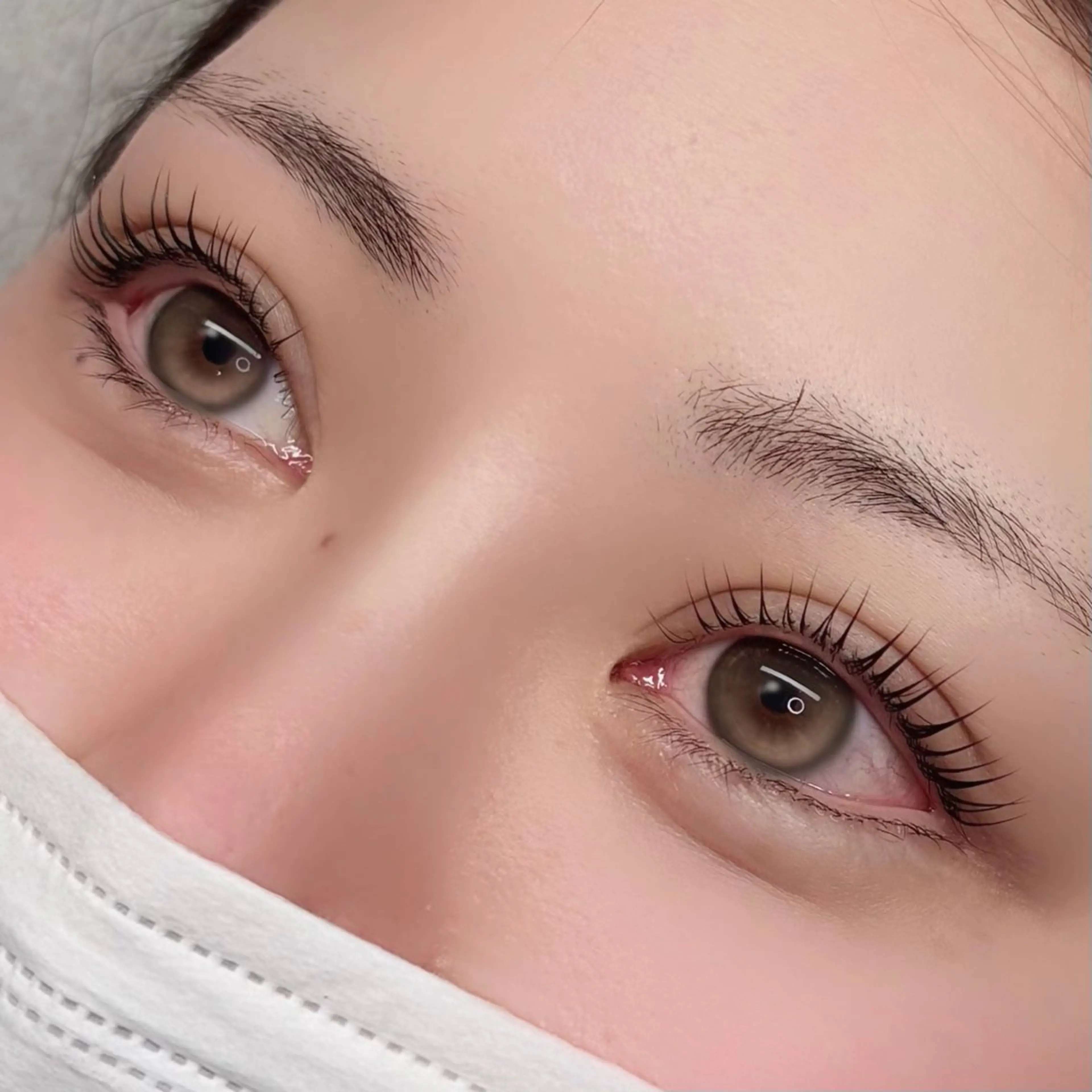 マツエク・マツパ 一重×まつ毛パーマ マツパ ruhe eyeのマツエク・マツパデザイン