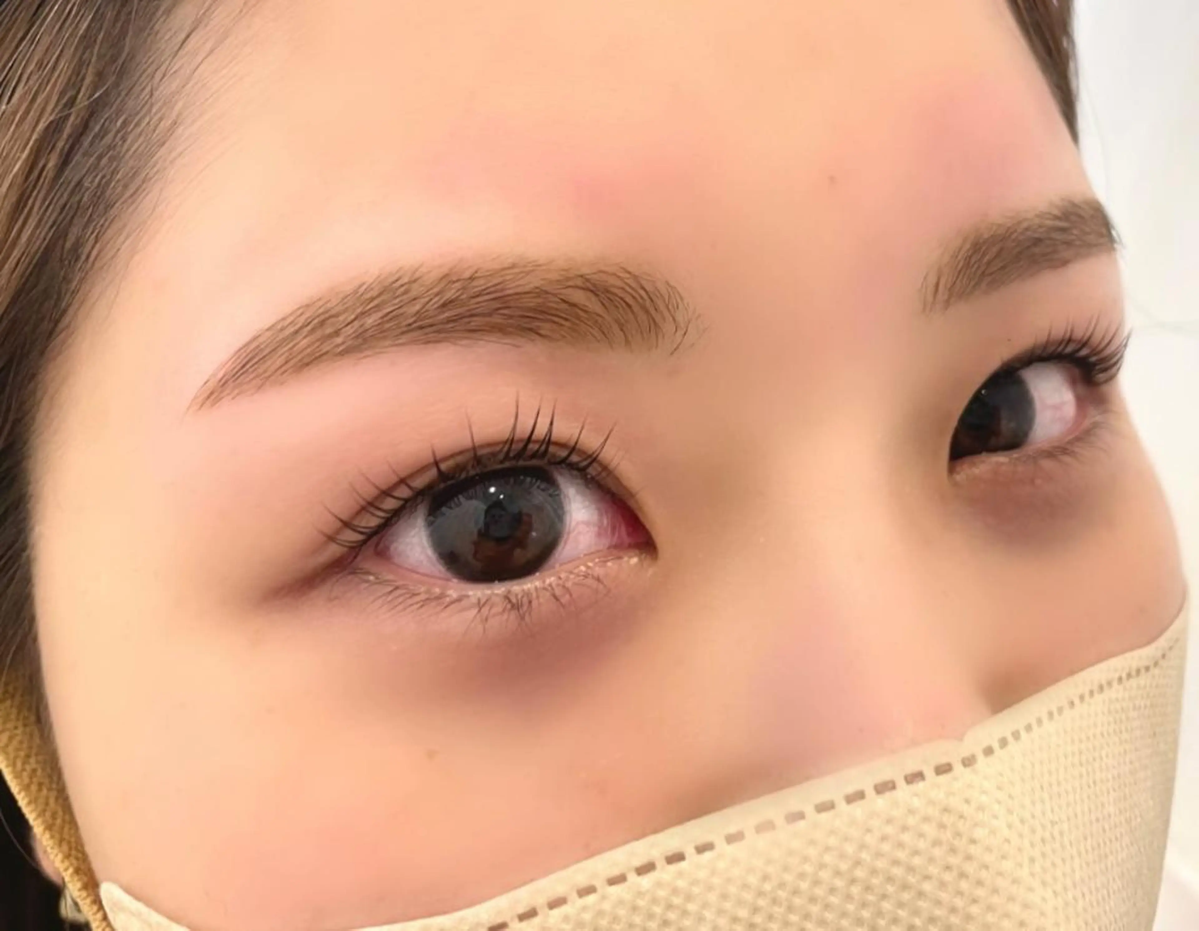 マツエク・マツパ アイブロウ ハリウッドブロウリフト DLBEAUTY ／NANAMIのマツエク・マツパデザイン