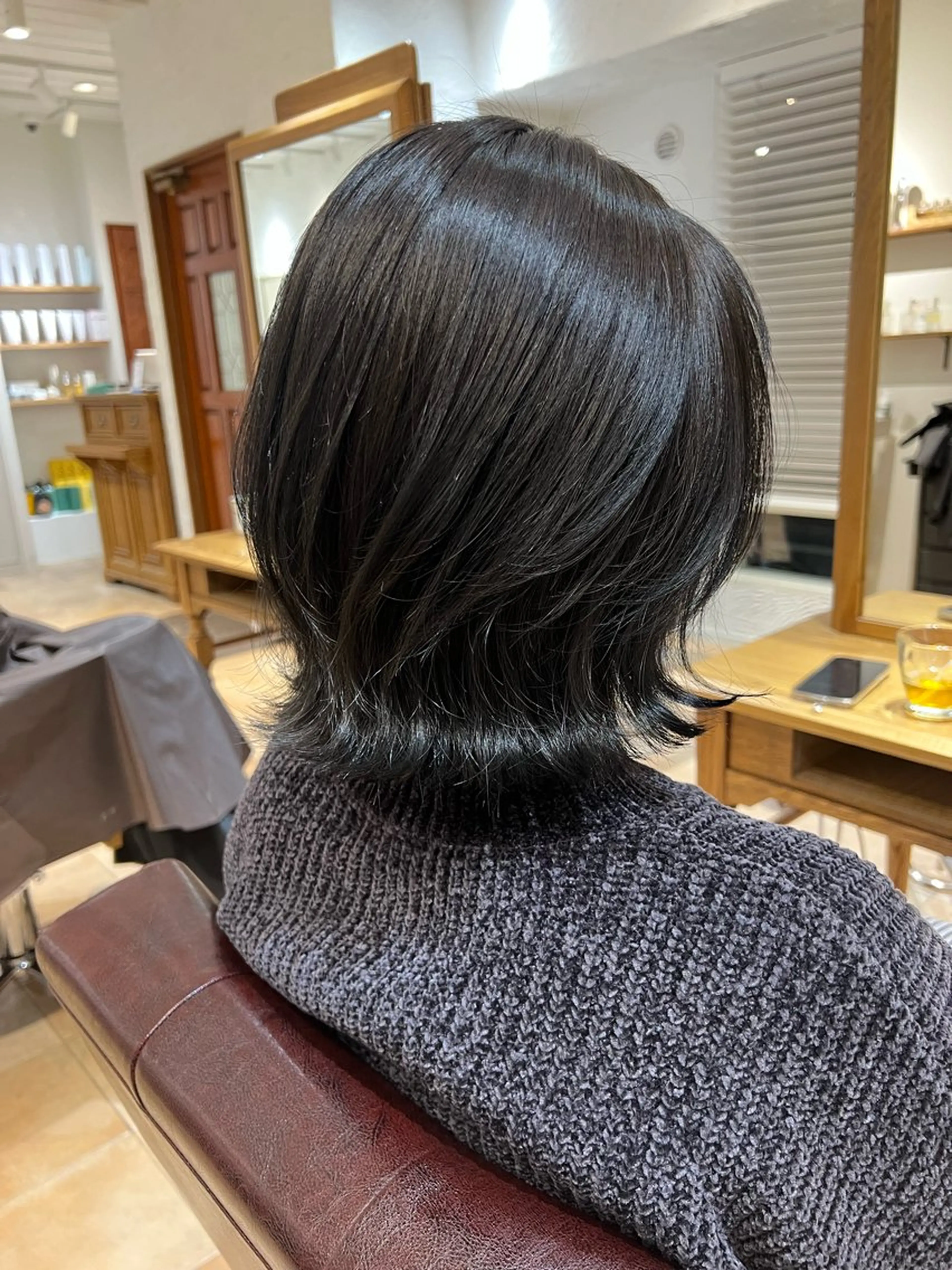 ミディアム カラー 🥀韓国ヘア🥀 宮津真菜のヘアスタイル