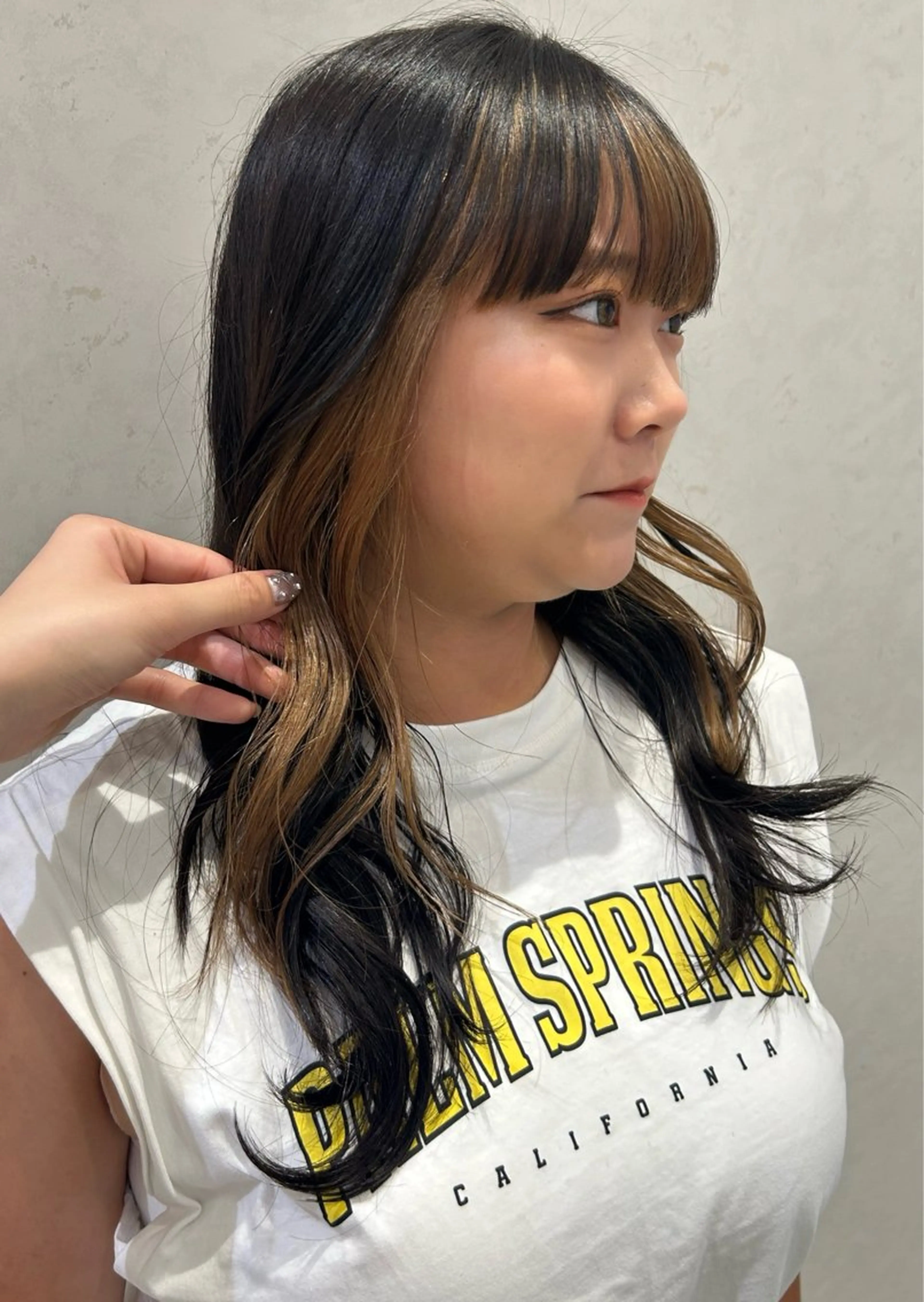 ロング カラー レイヤー/インナー カラー🦋ルイのヘアスタイル