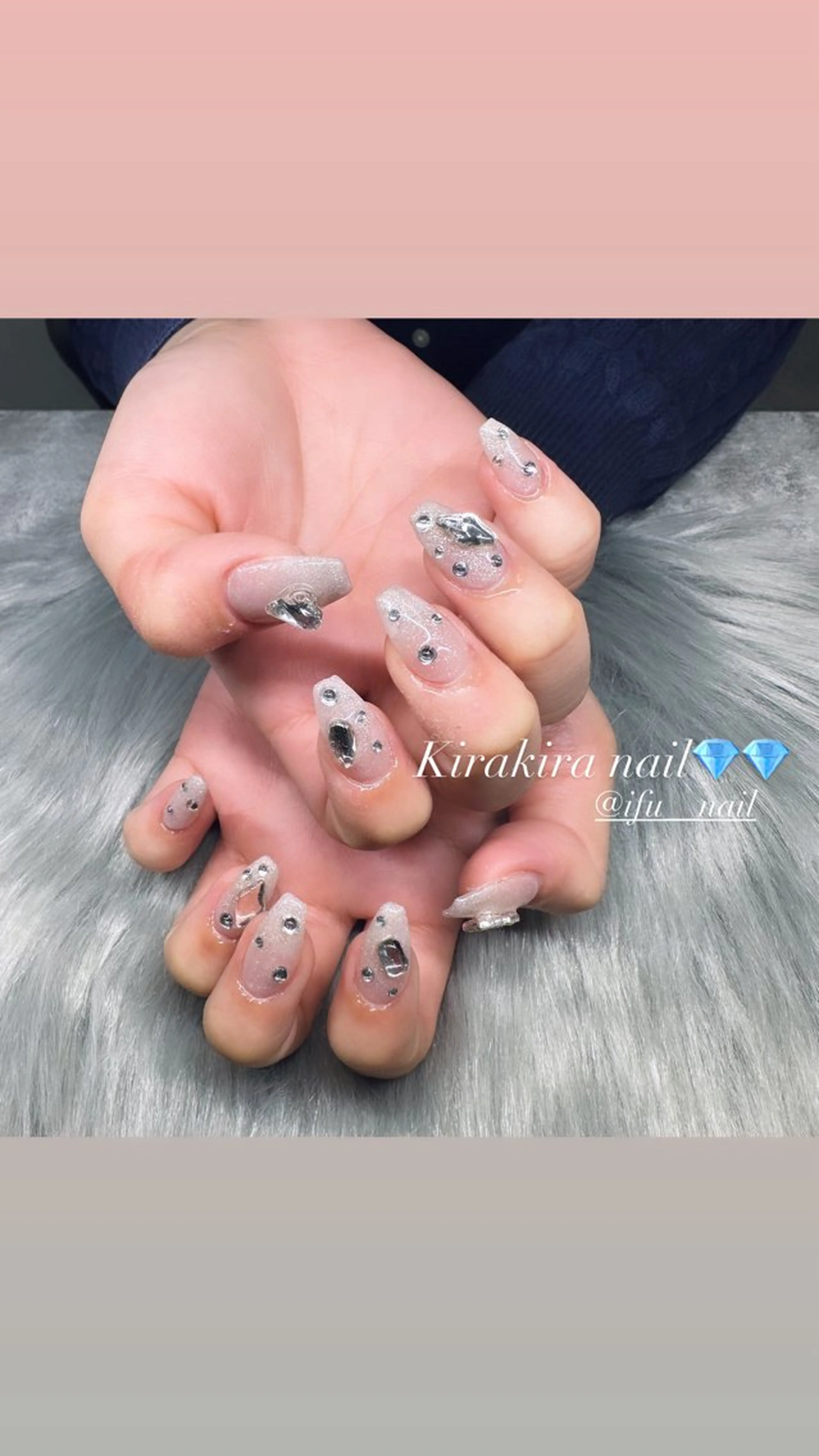 ネイル 長さ出し If Nailのネイルデザイン