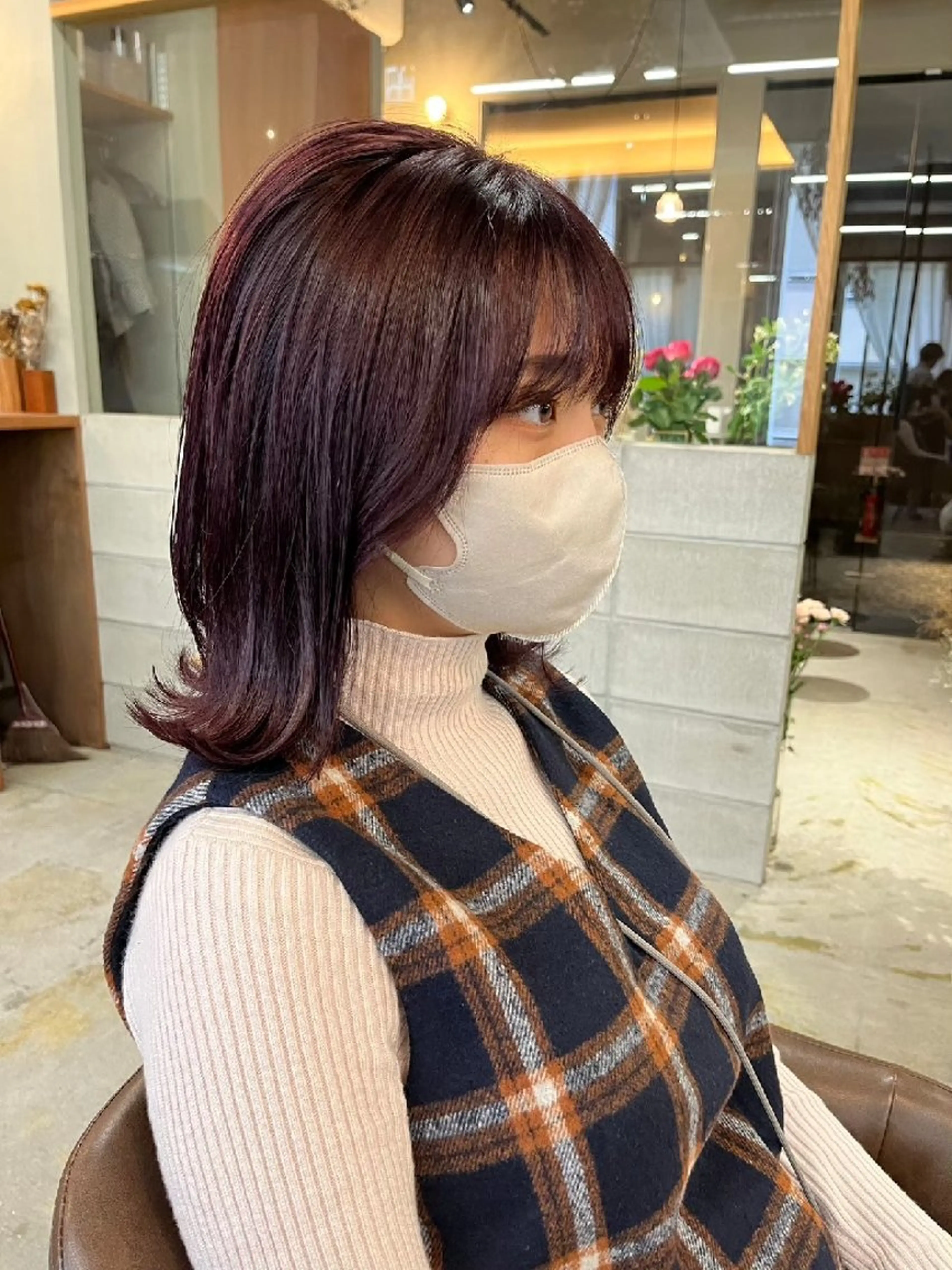 カラー 🌸花屋併設🌸石垣 友基のヘアスタイル