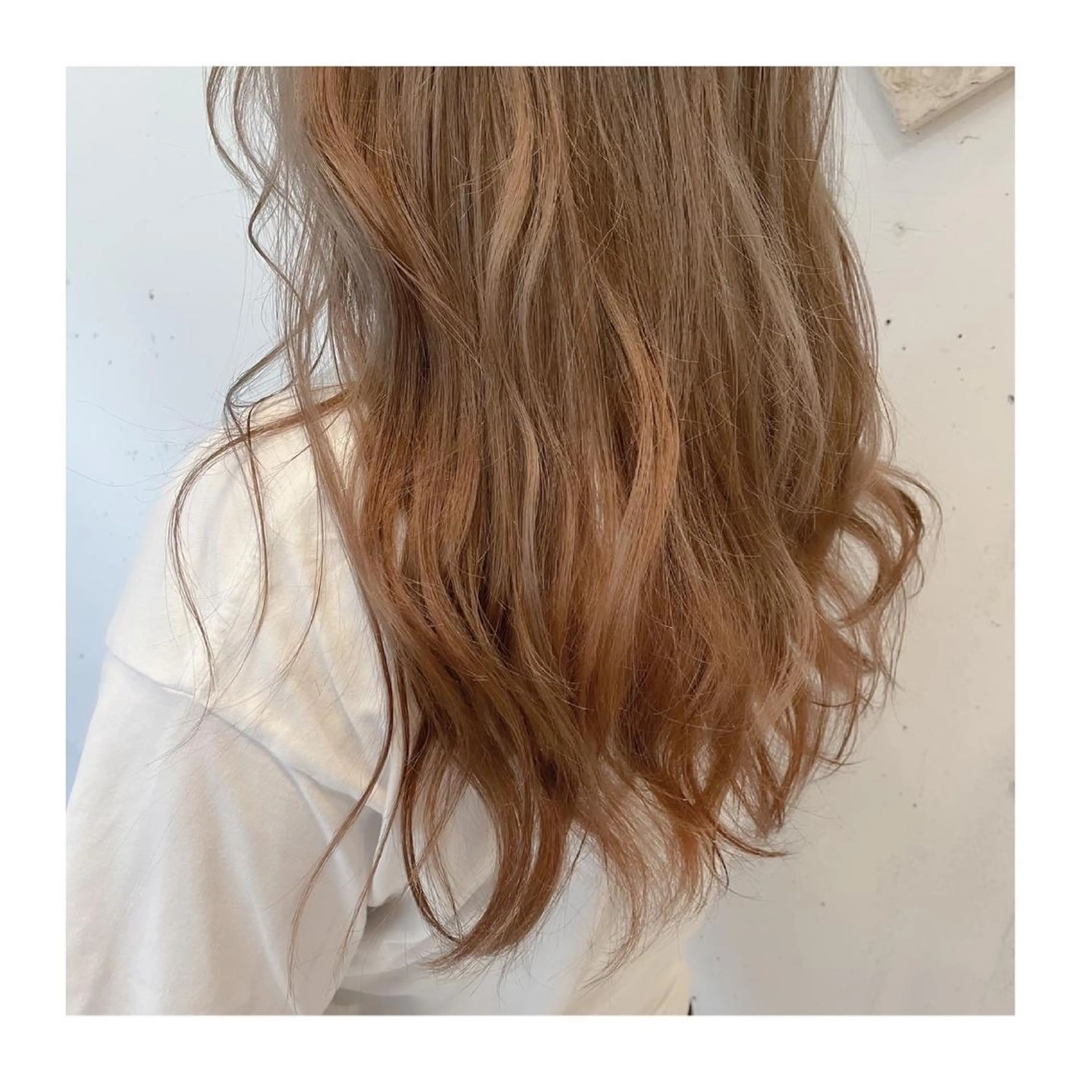 ロング カラー ヘアカラー トリートメント ❁⃘ ち だ り さ ❁⃘のヘアスタイル