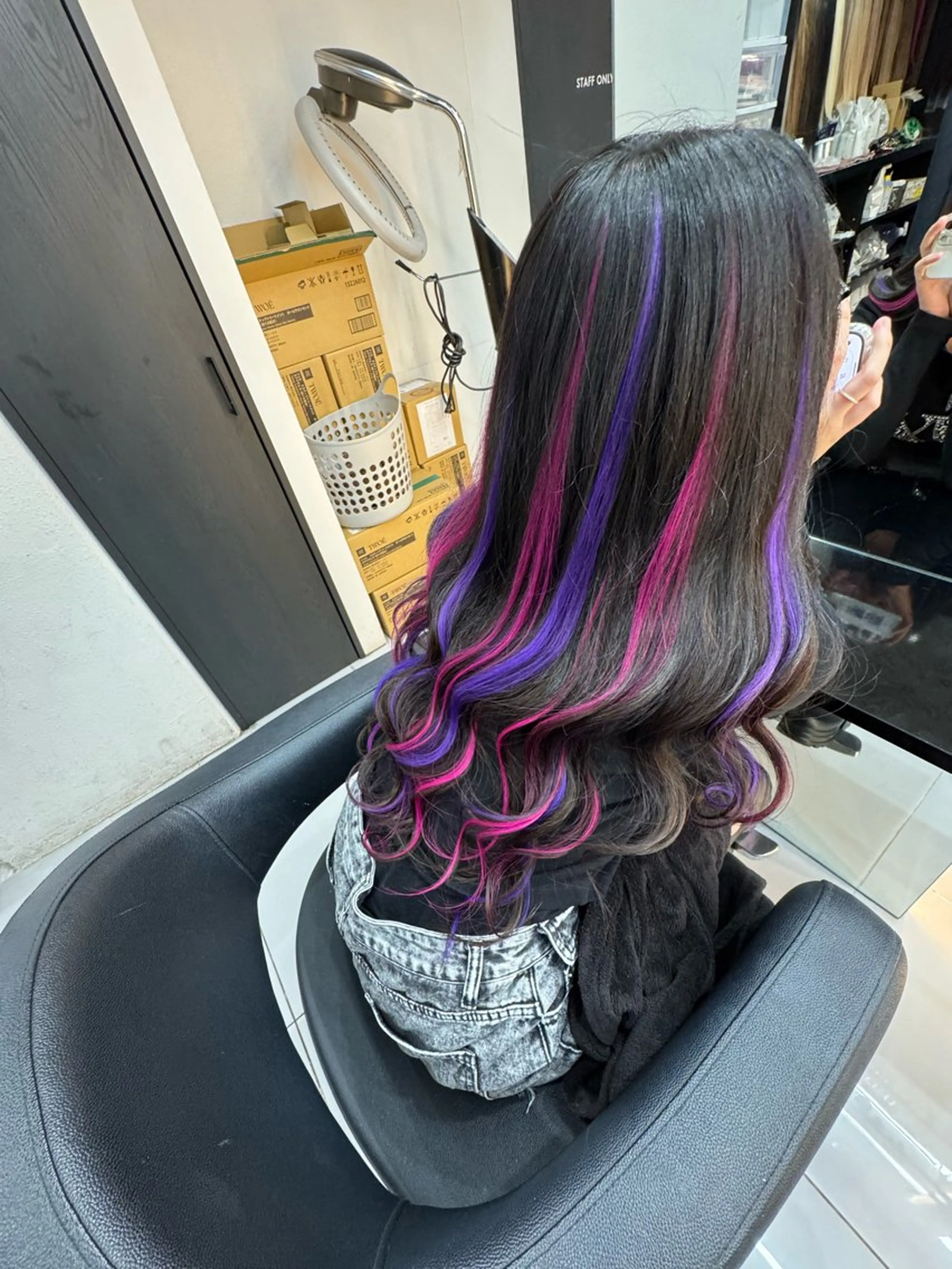 ロング シールエクステ エクステ 【Lapis大宮店】 わたるのヘアスタイル