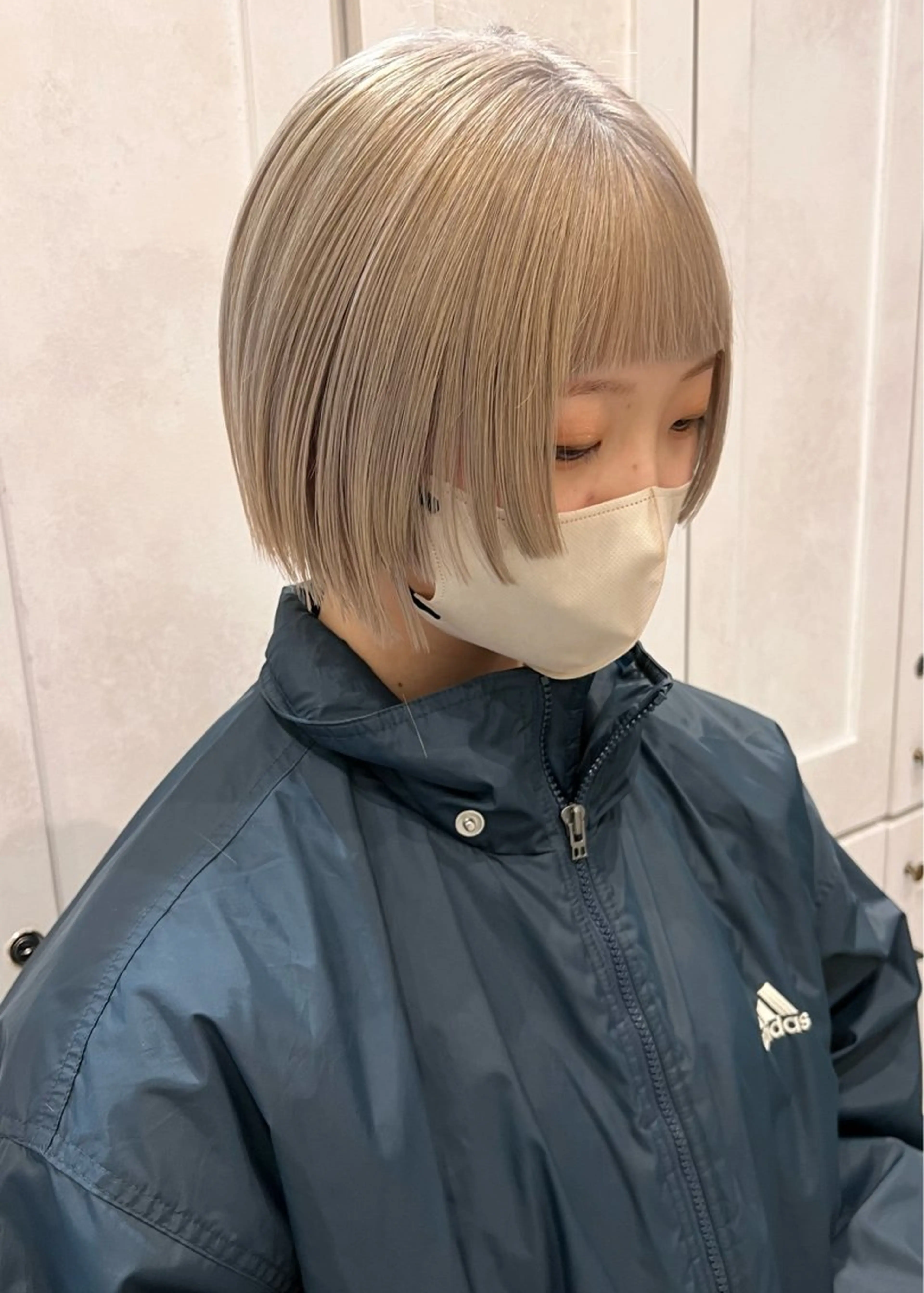 ショート カラー 名古屋/落ちる黒 黒染め落としのヘアスタイル