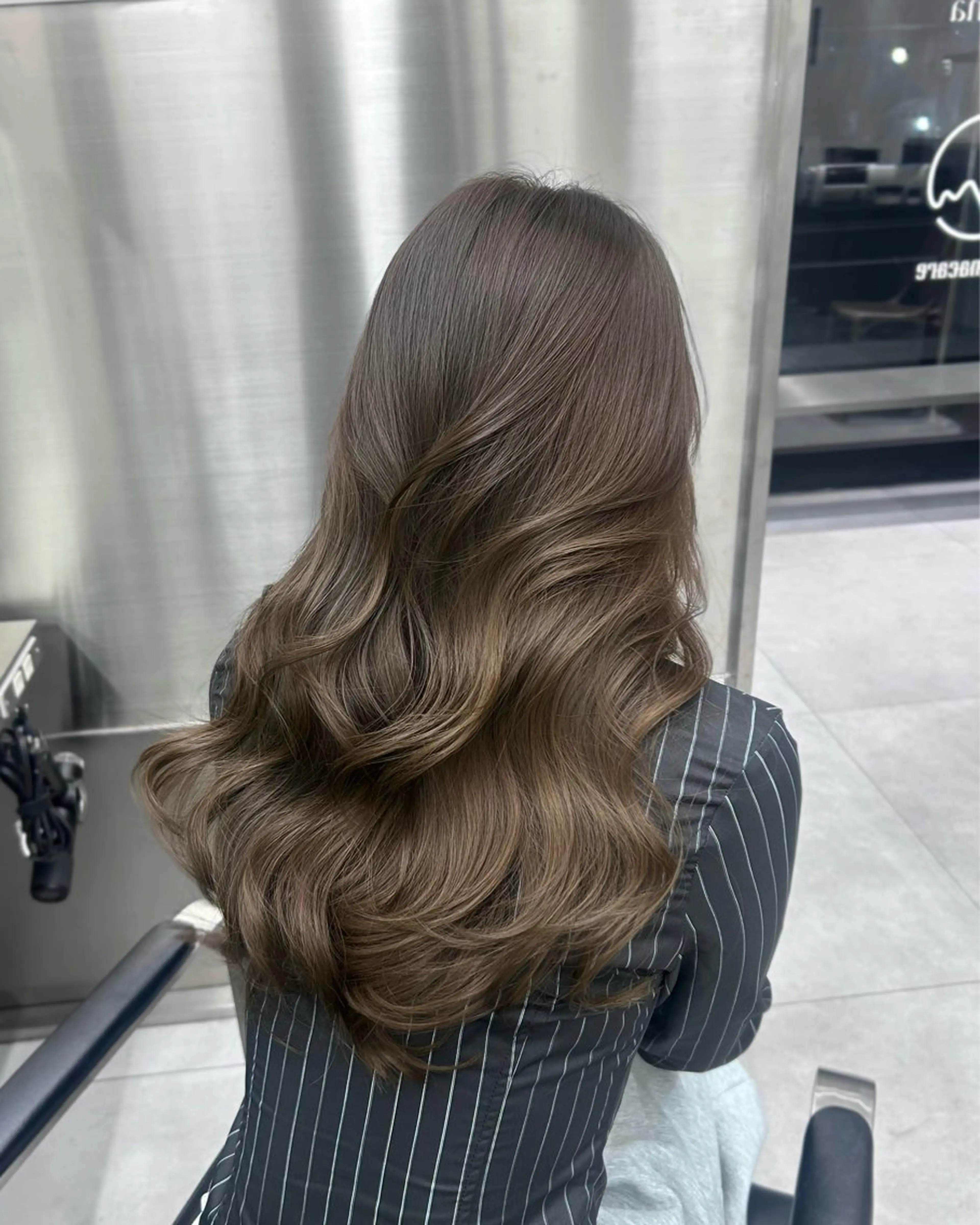 ロング レイヤーカット カット ヘアカラー トリートメント 大人レイヤー/艶美髪 🇺🇸TOMONAのヘアスタイル