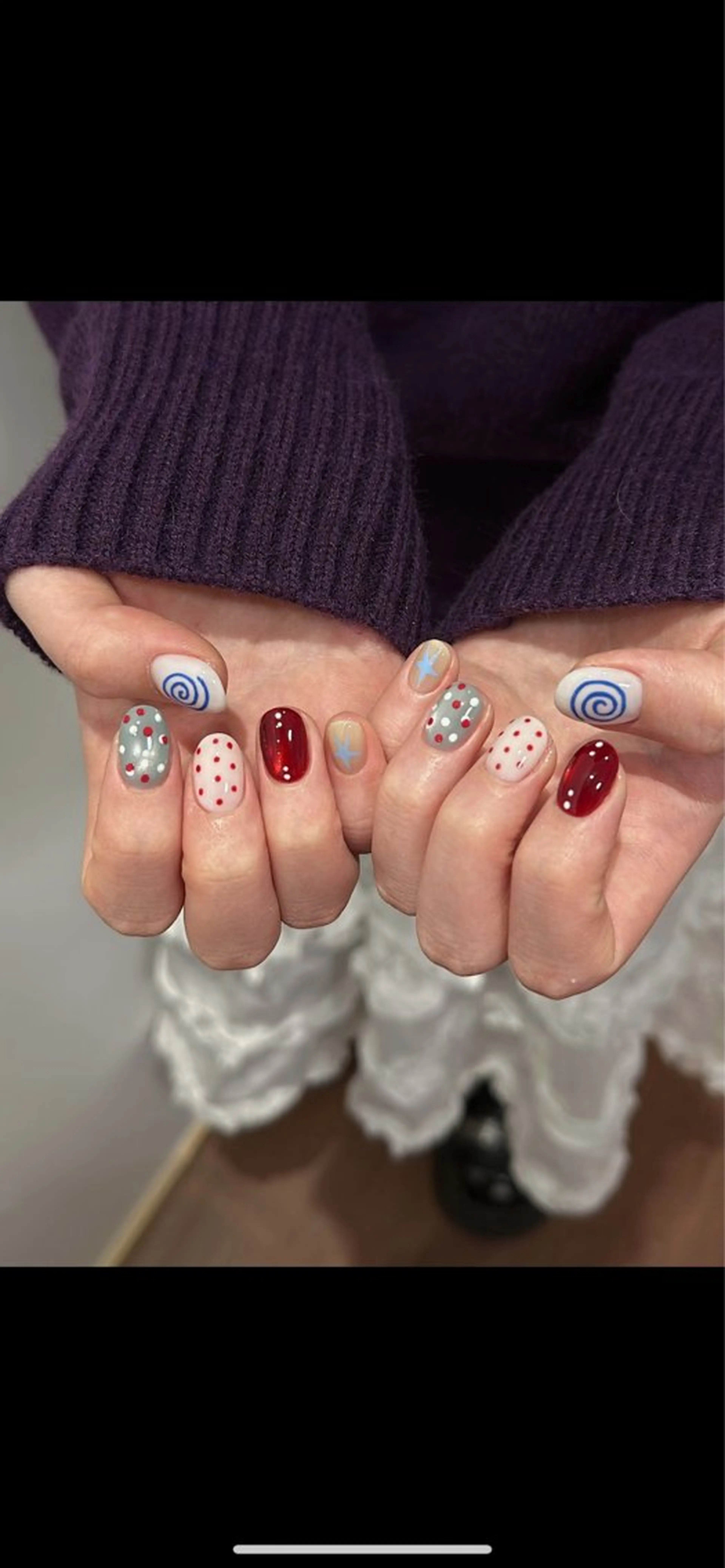 ネイル チークネイル フレンチネイル ジェルネイル ガーリー キラキラネイル ハンドネイル 高橋 雪のネイルデザイン