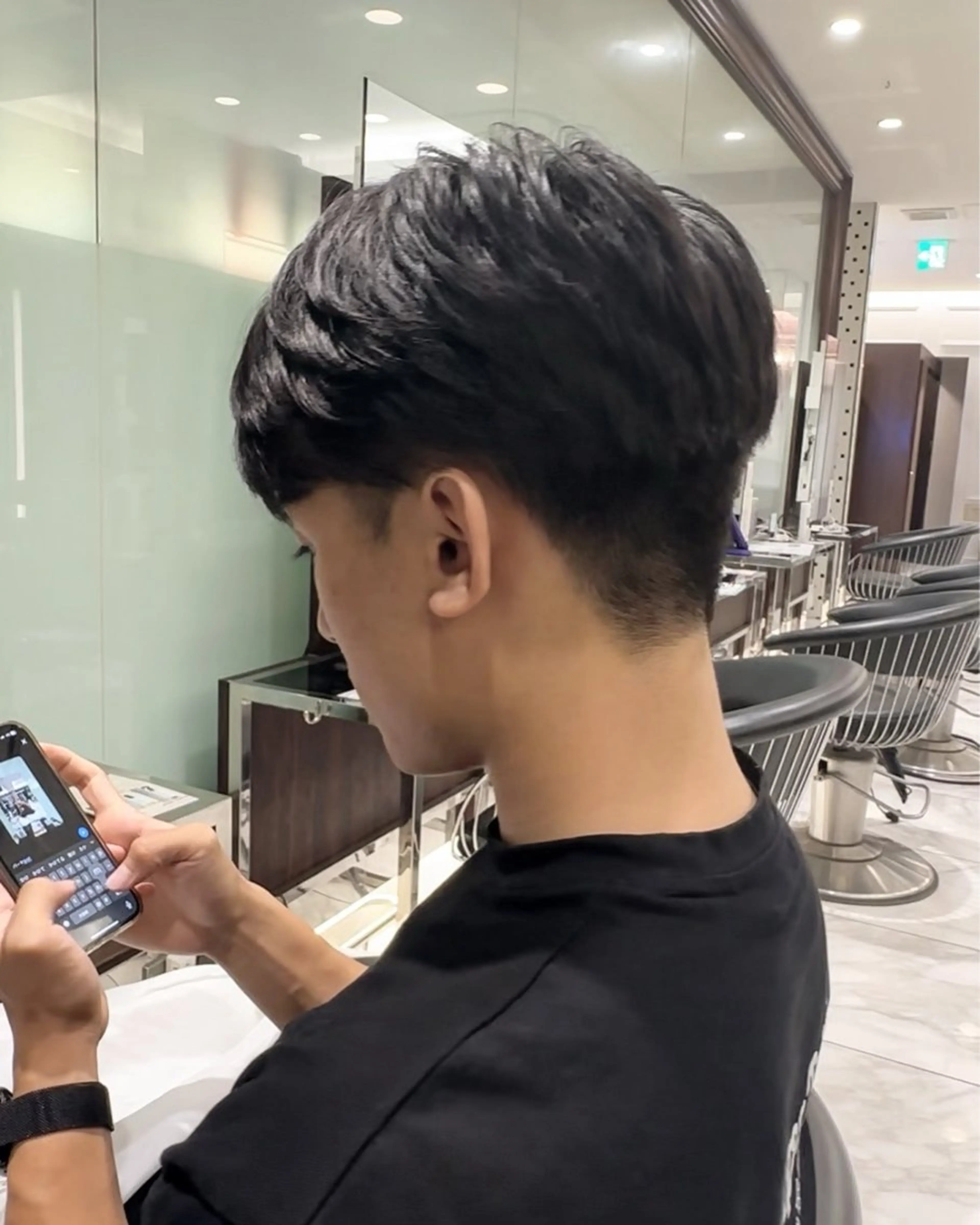 パーマ メンズ 銀座🌿ヘア アレンジ🌿さやかのヘアスタイル