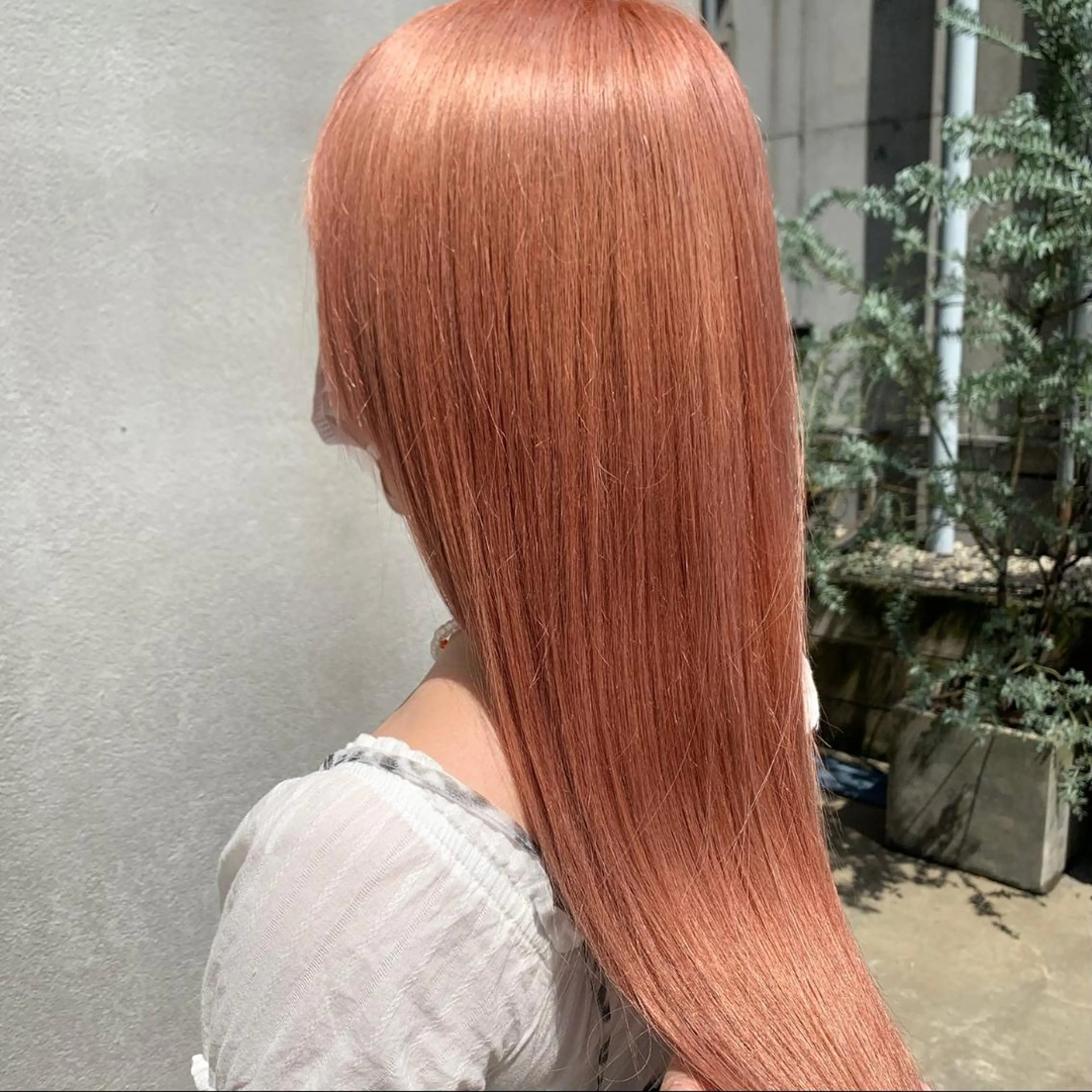 ロング カラー ヘアアレンジ ハイトーン/美髪矯正 🍃大江拓実のヘアスタイル