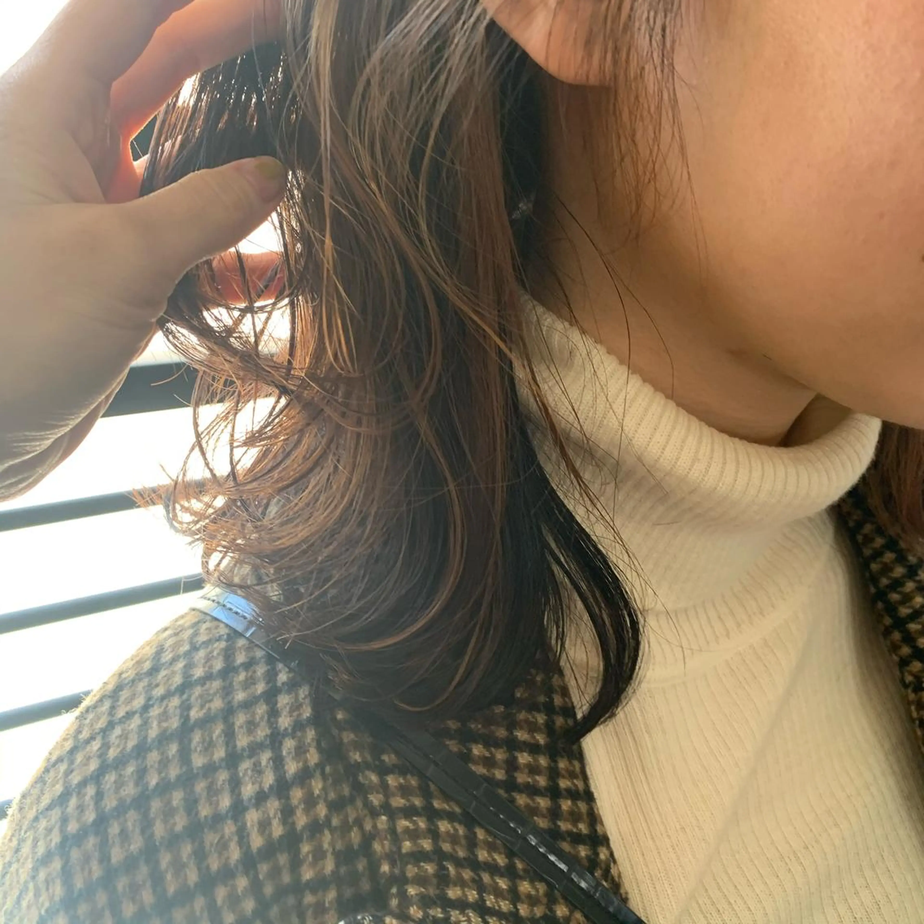 ミディアム カラー インナーカラー chouette/ 根本優希のヘアスタイル