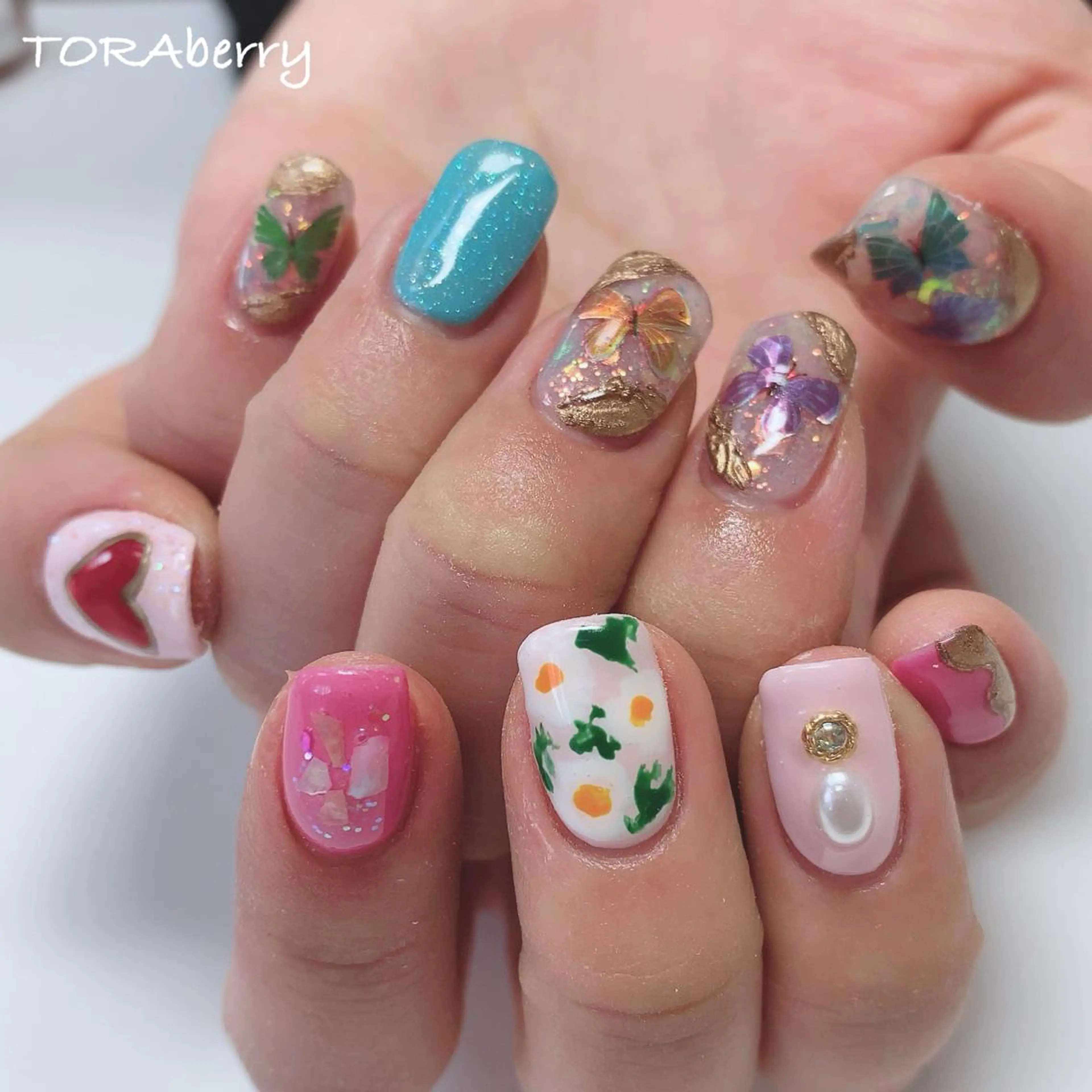 ネイル ハンドネイル ネイリスト なつみのネイルデザイン