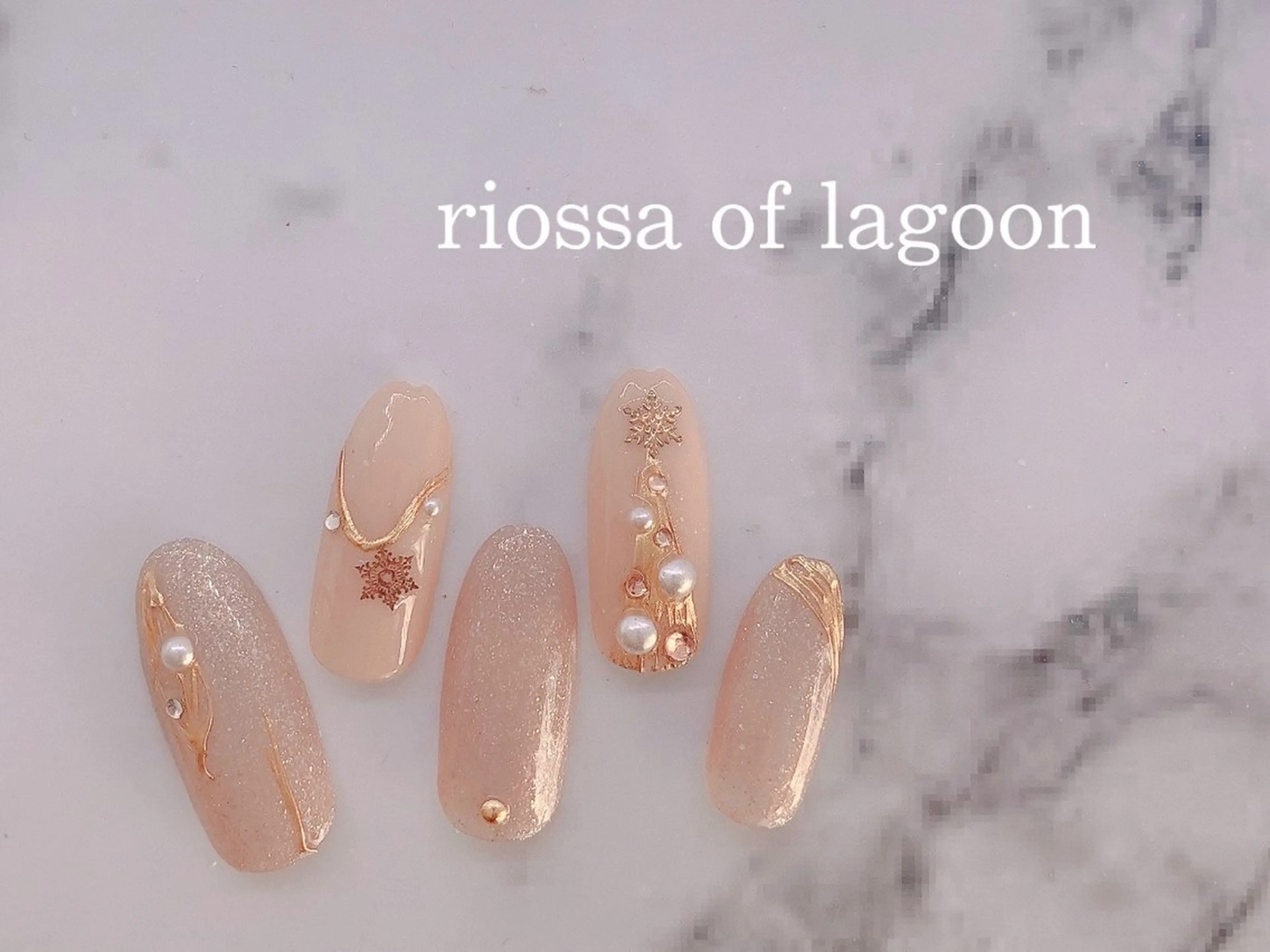 ネイル 持ち込み 冬ネイル クリスマス リオッサ オブ ラグーン神戸店のエステ・リラクイメージ