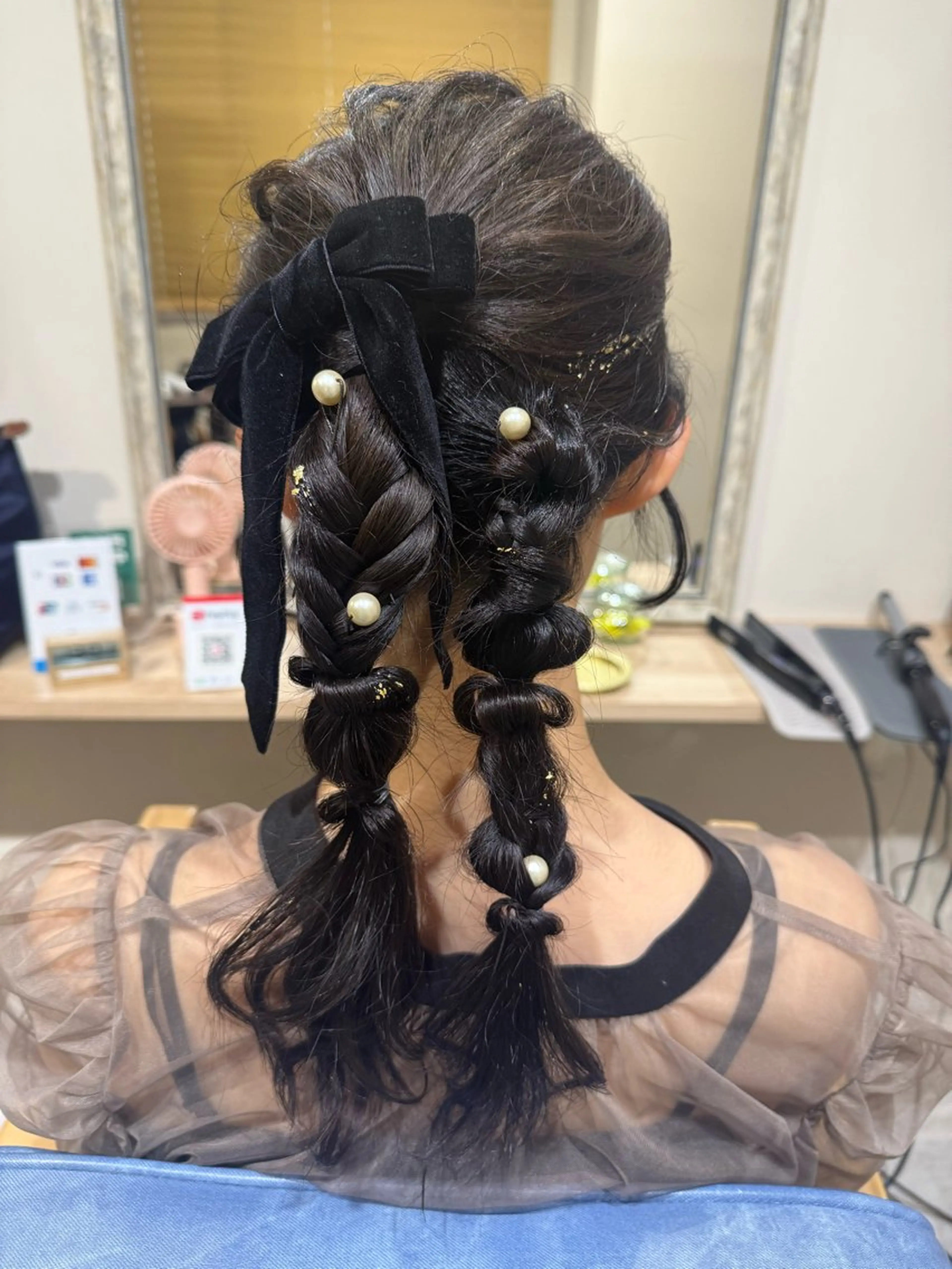 ロング ヘアアレンジ ヘアセット Connect Rumiのヘアスタイル