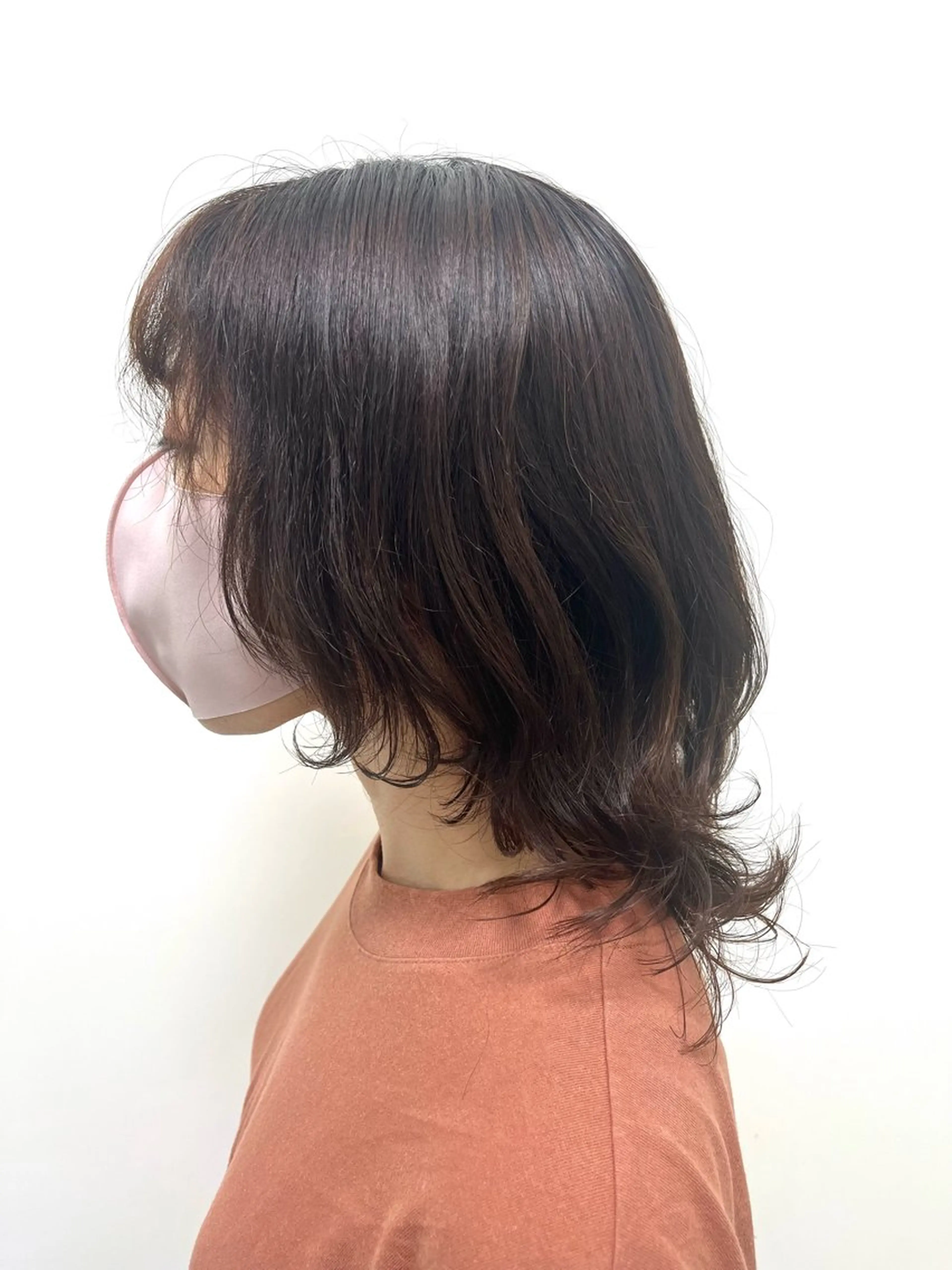 セミロング カラー 北千住✂️モデル募集 💫Ryoya💫のヘアスタイル