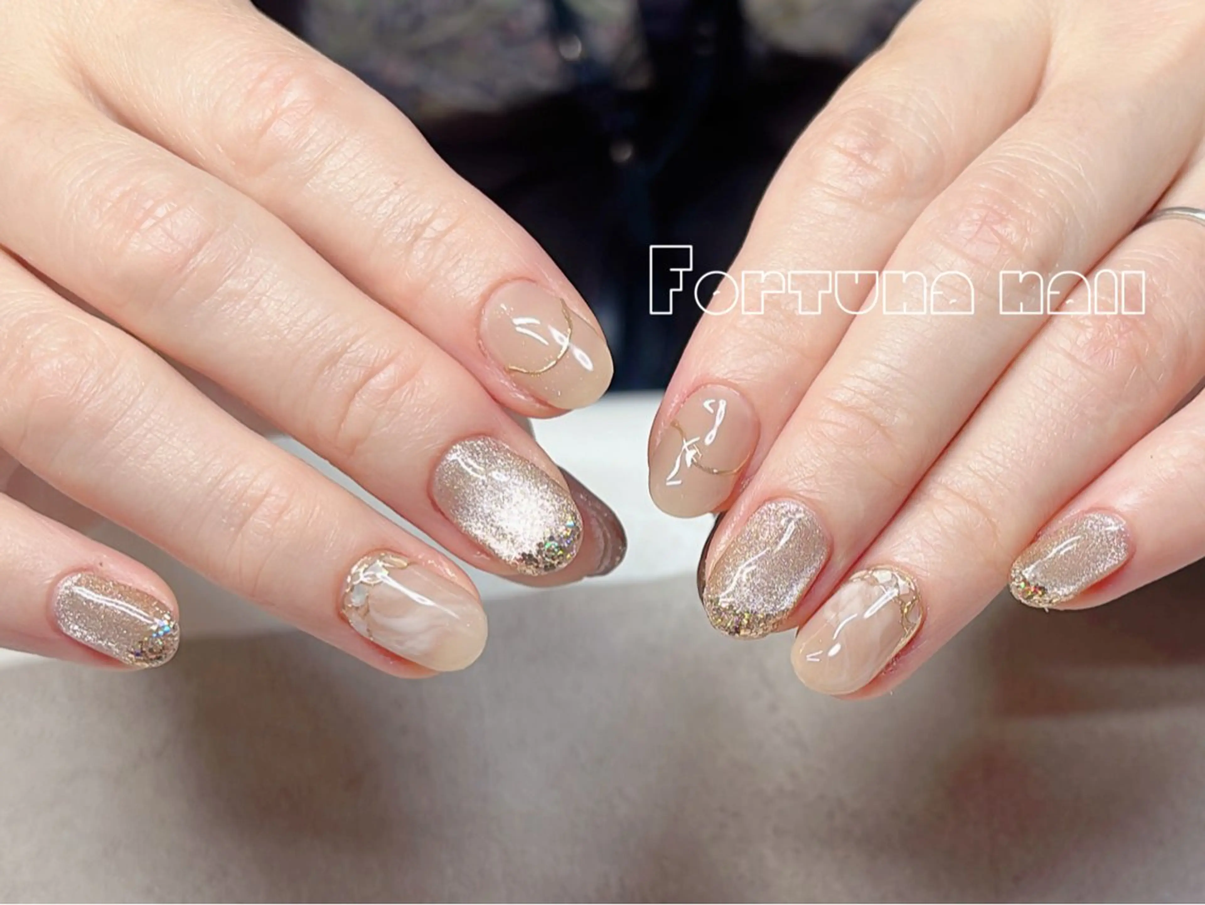 ネイル ハンドネイル ハンドケア Nail •Head スパFortunaのネイルデザイン
