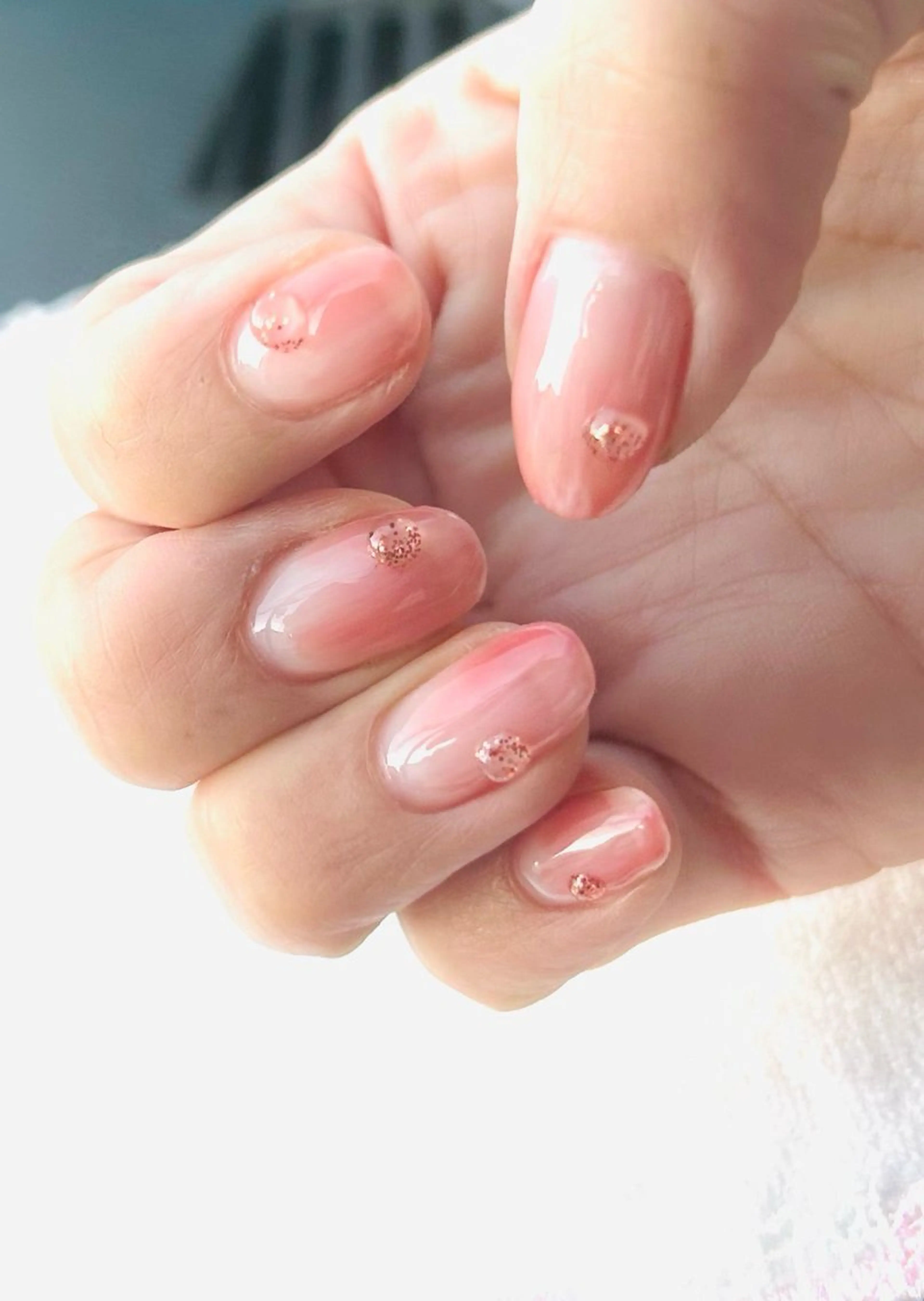 ネイル キラキラネイル ラメ(グリッター) nail room Hotori.のネイルデザイン