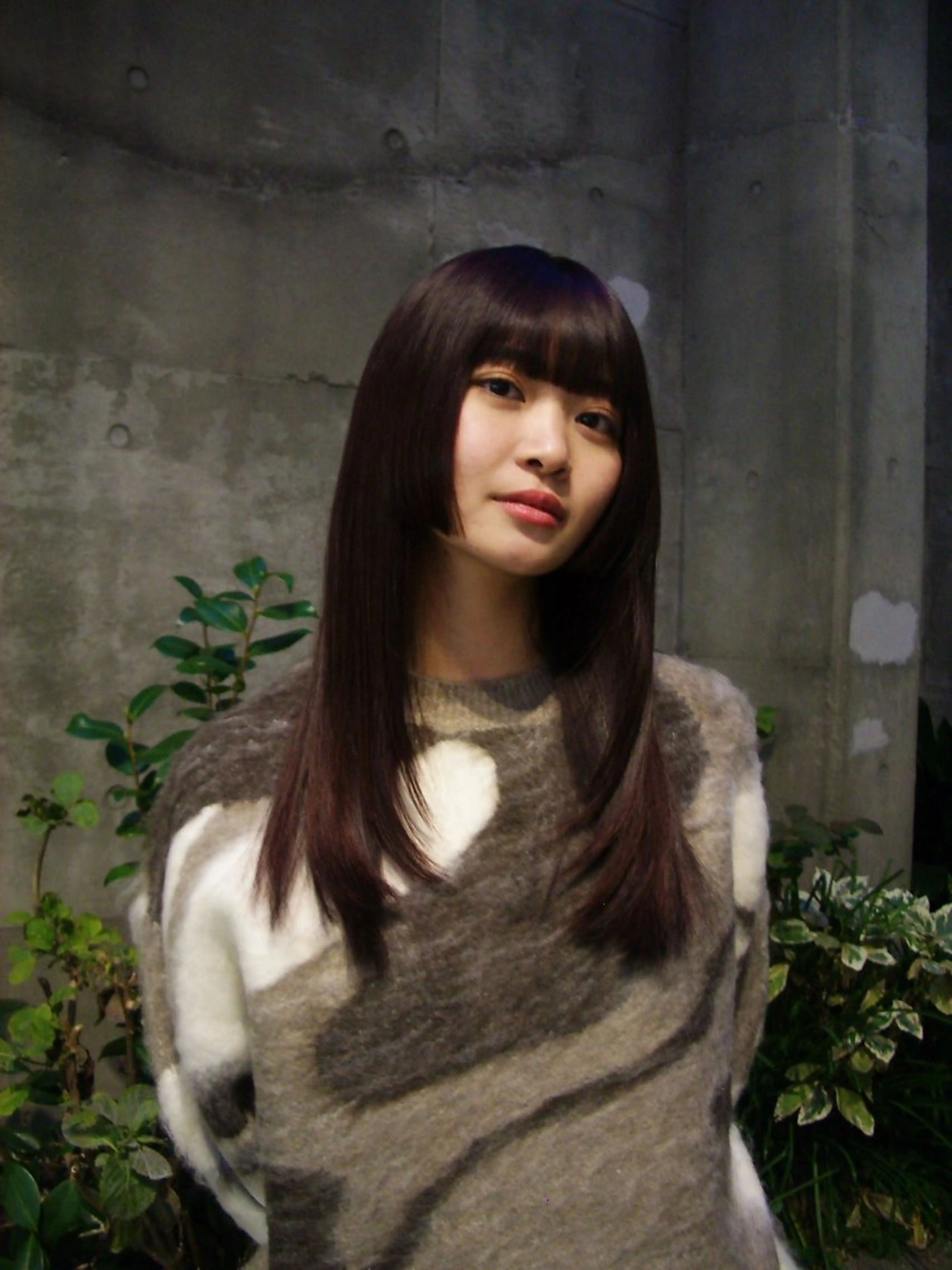 ロング カラー ヘアカラー トリートメント ヘッドスパ marino マリノのヘアスタイル