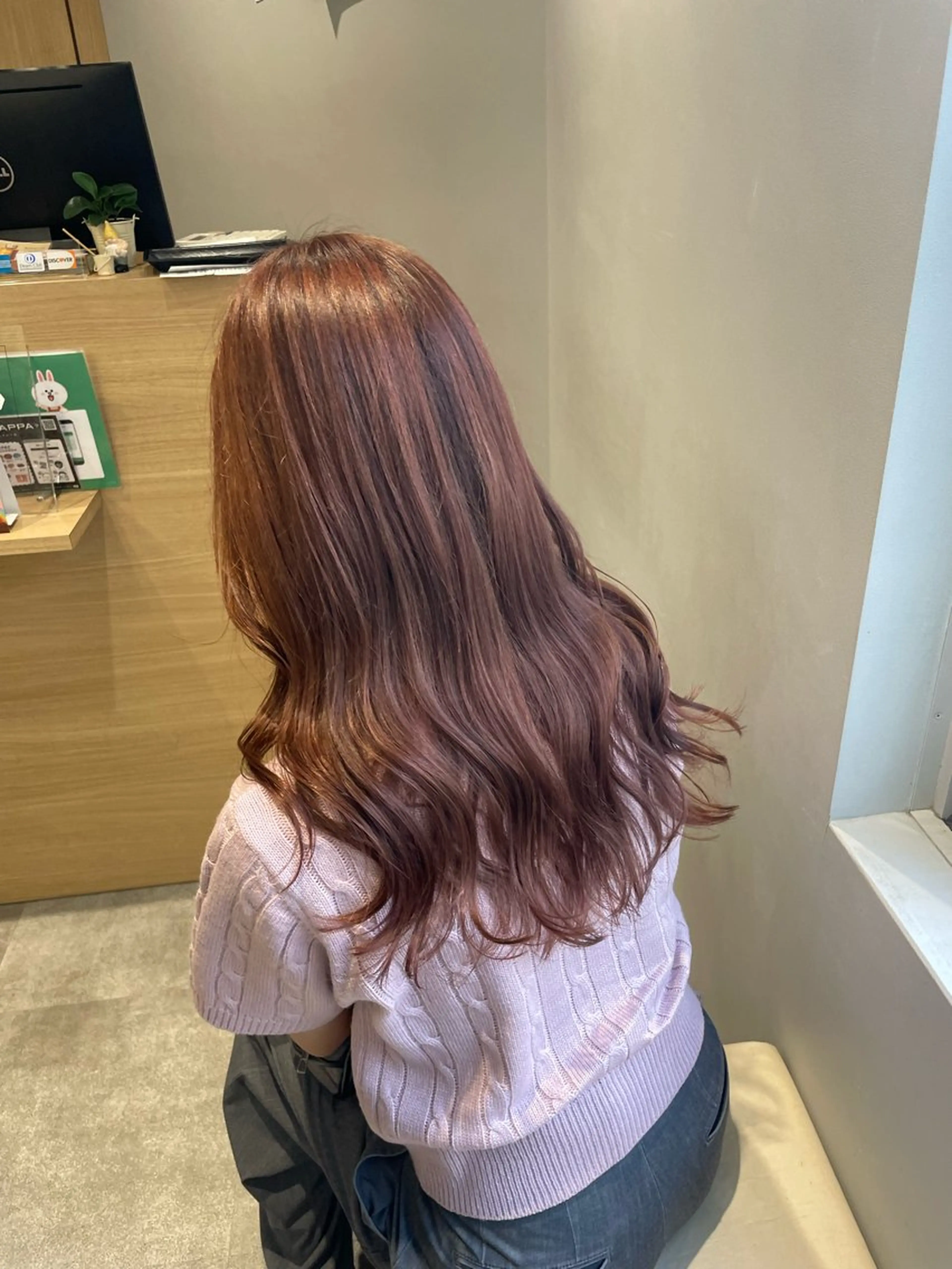 セミロング カラー ヘアカラー Zina【梅田】 /田中 沙弥のヘアスタイル