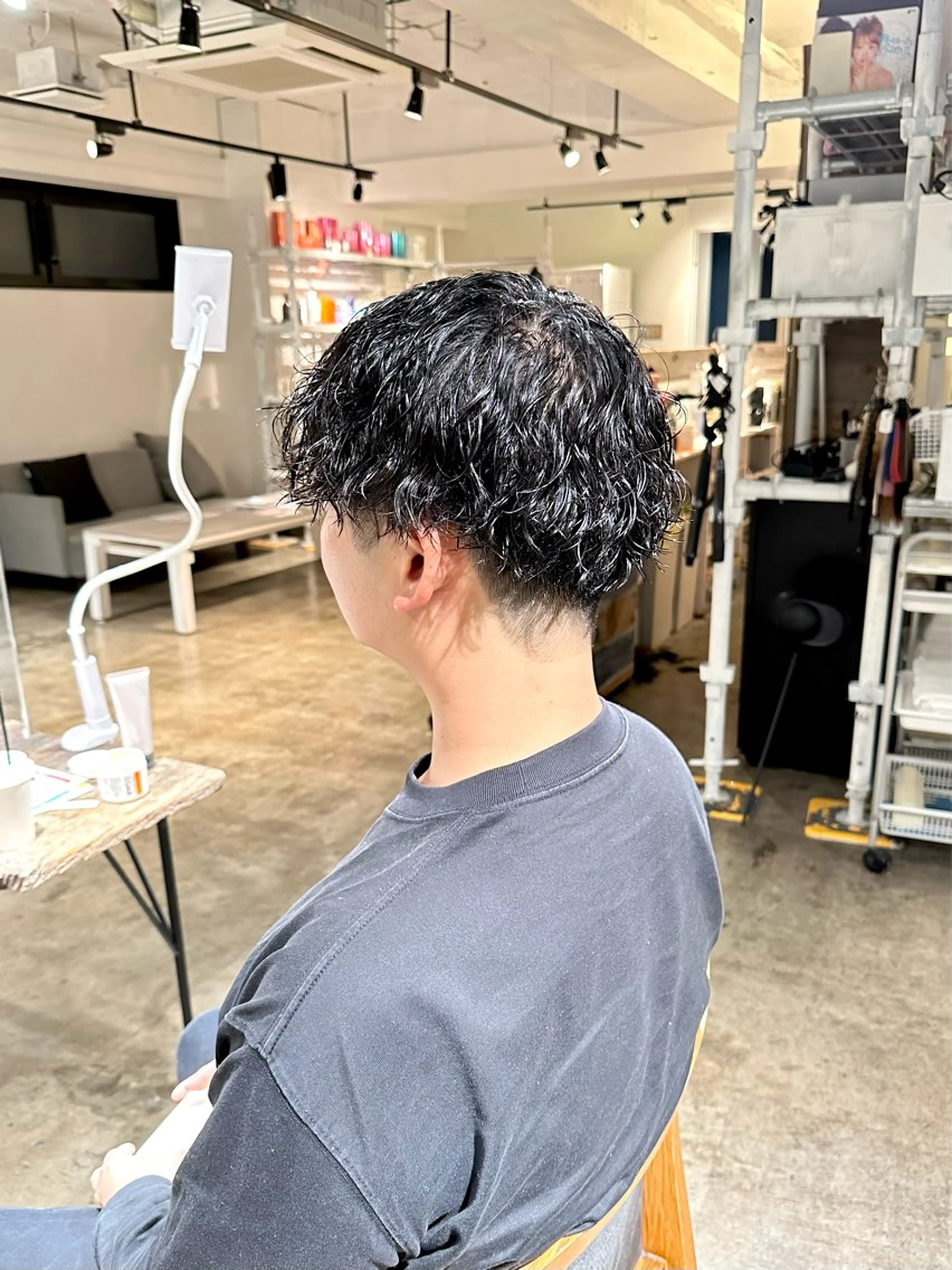 メンズ マッシュ メンズパーマ メンズツイストパーマ ツイストパーマ カット ヘアカラー パーマ トリートメント 骨格補正施術/メンズ 専門美容師/YUYAのヘアスタイル