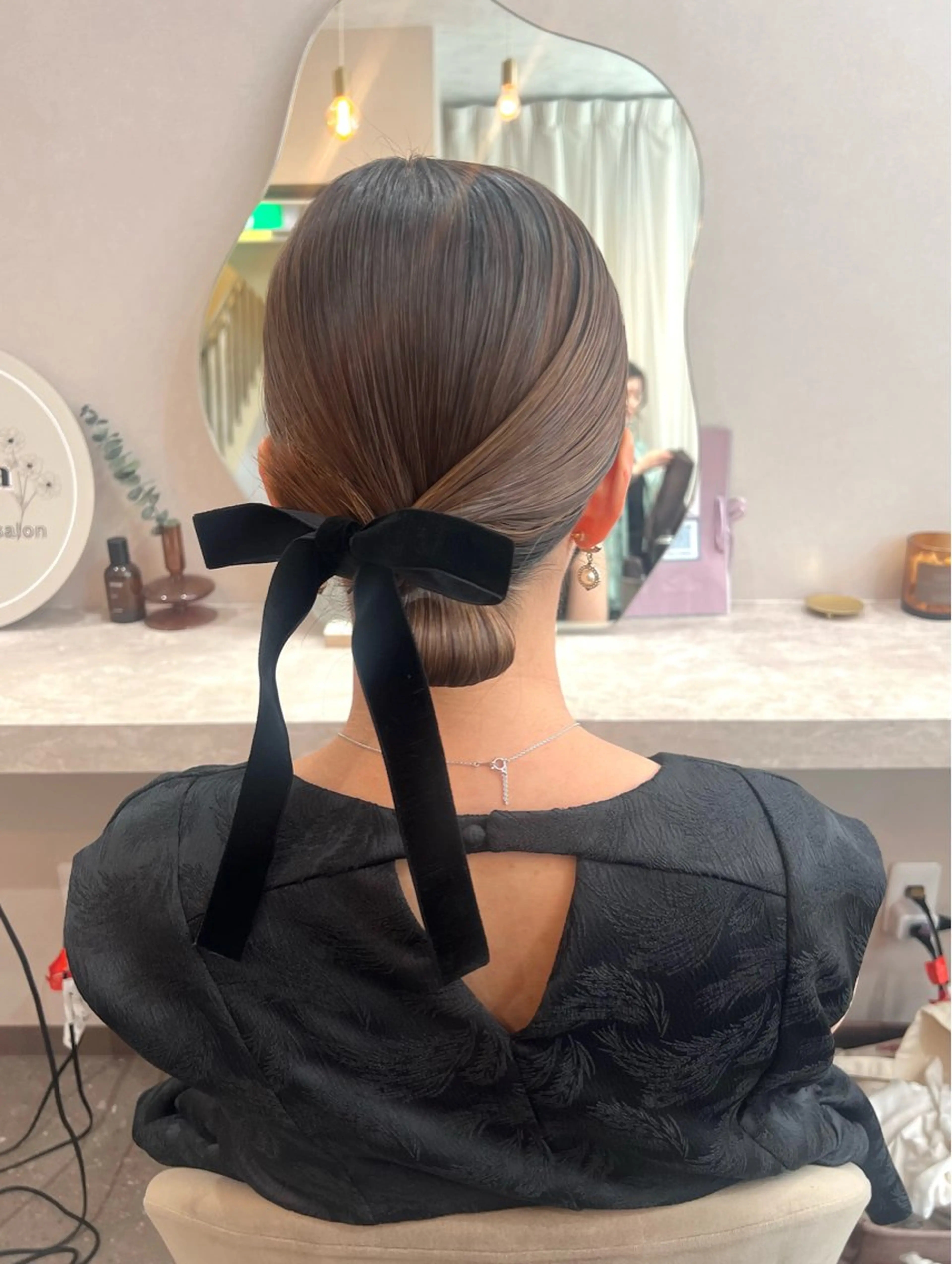 ミディアム Mila misakiのヘアスタイル